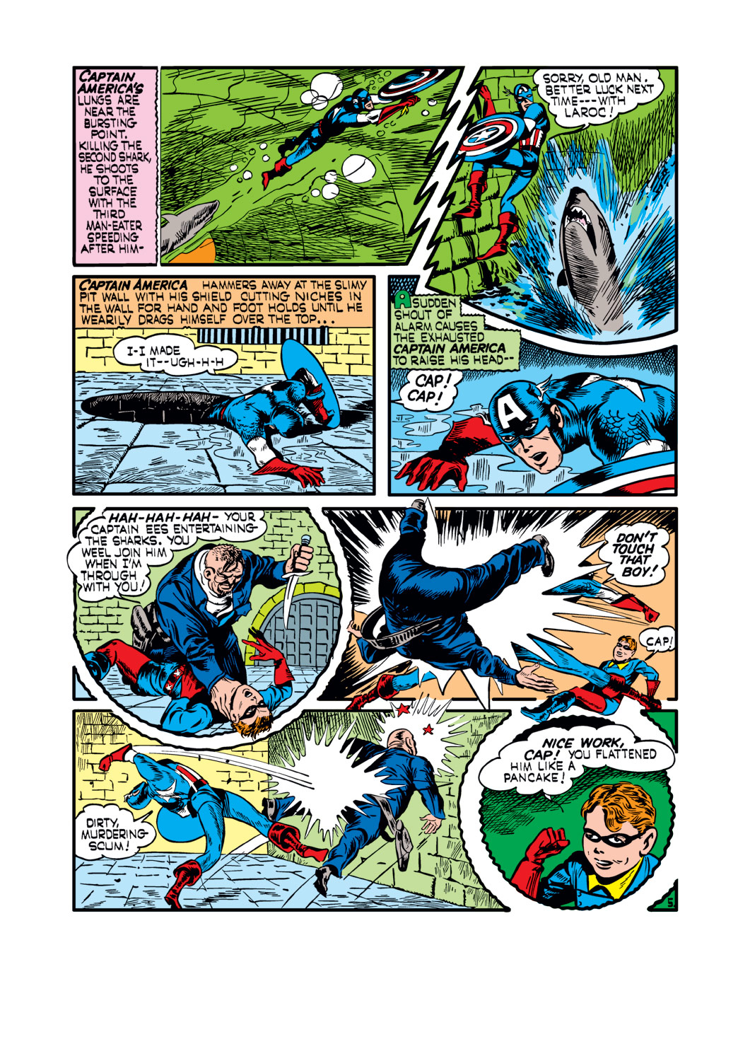 Read online Captain America Comics comic -  Issue #5 - 48