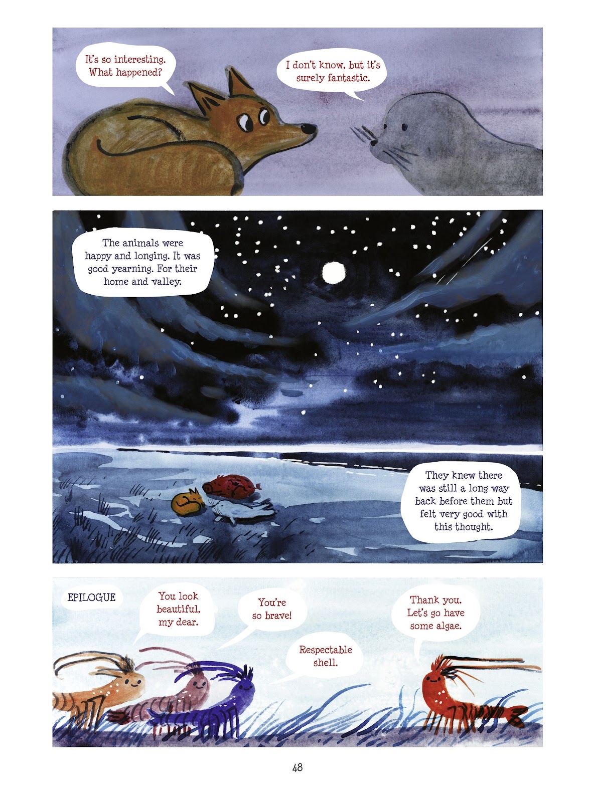 Read online Tiny Fox and Great Boar comic -  Issue #4 - 48