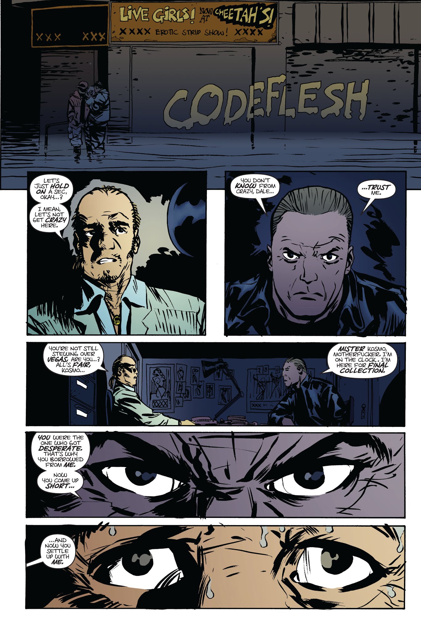 Read online Codeflesh, The Definitive Edition Hardcover comic -  Issue # TPB - 92