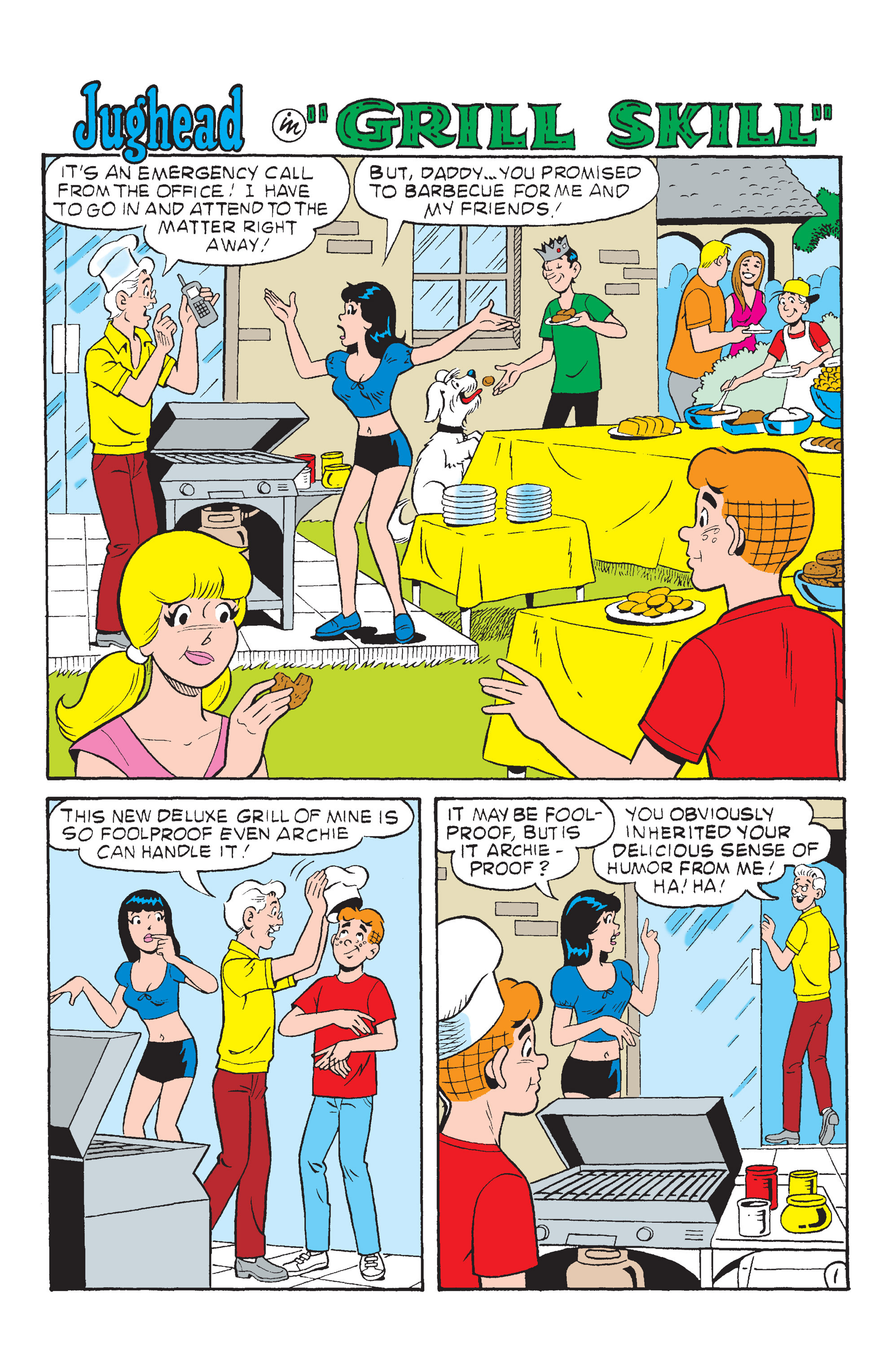 Read online Jughead: Grill Master comic -  Issue # TPB - 37