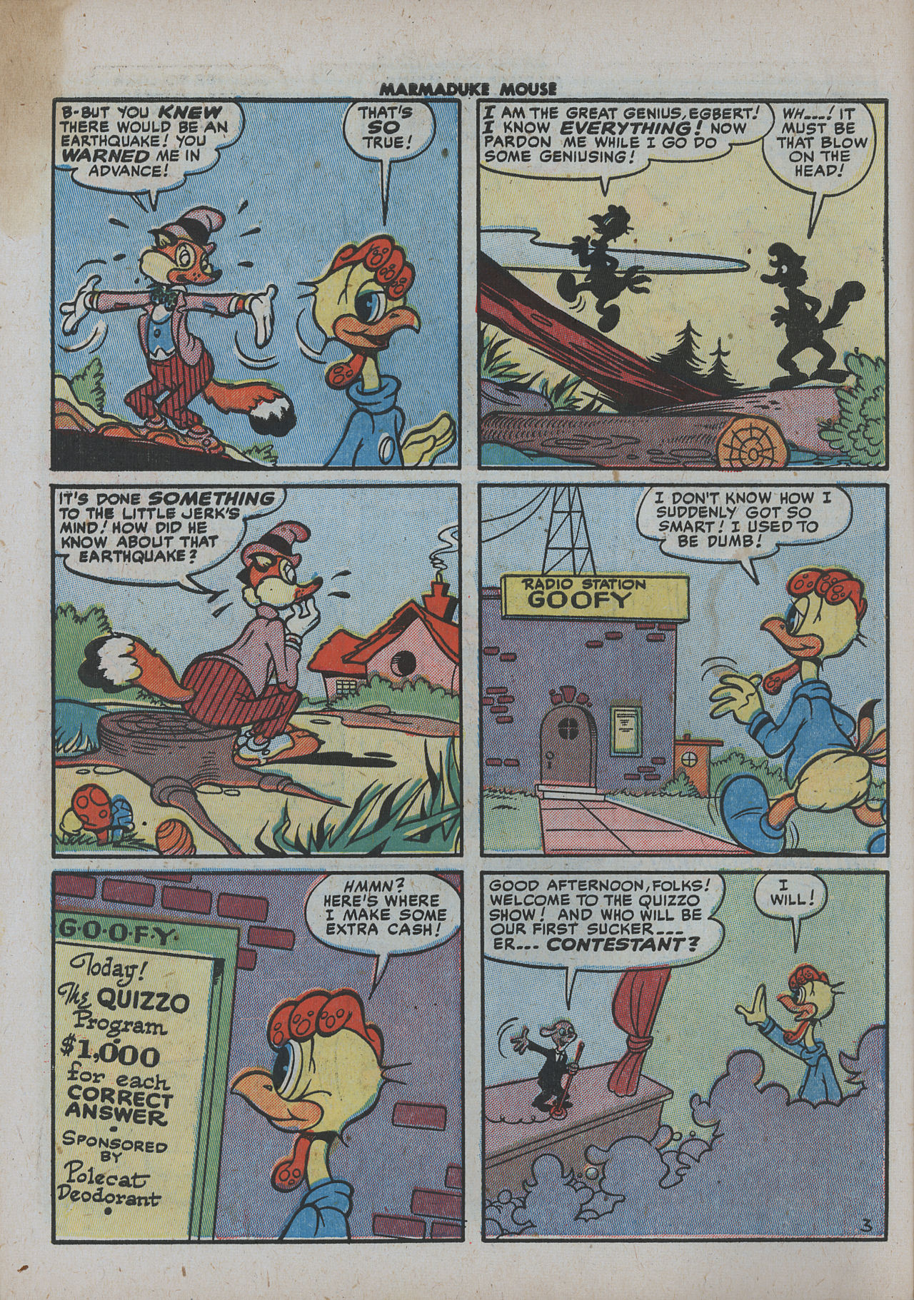 Read online Marmaduke Mouse comic -  Issue #24 - 12