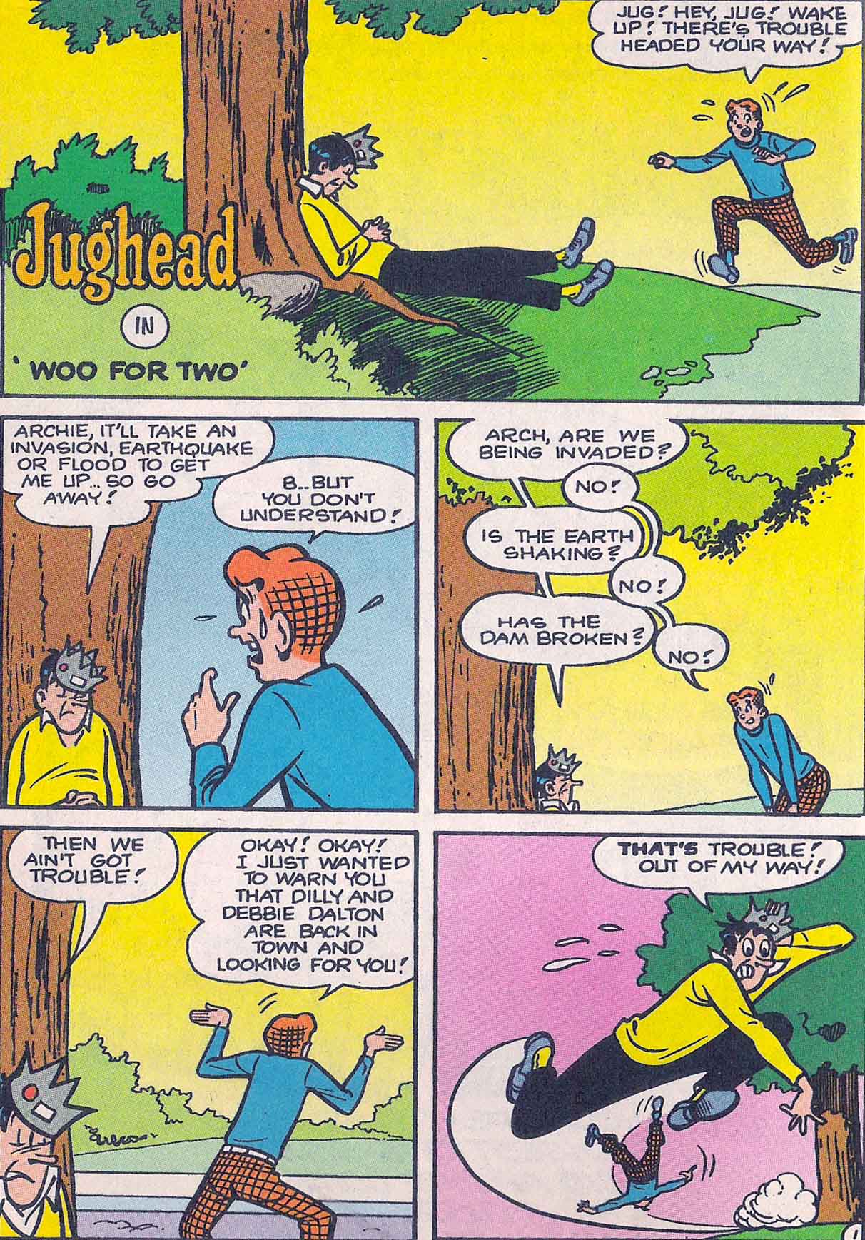 Read online Jughead's Double Digest Magazine comic -  Issue #61 - 78