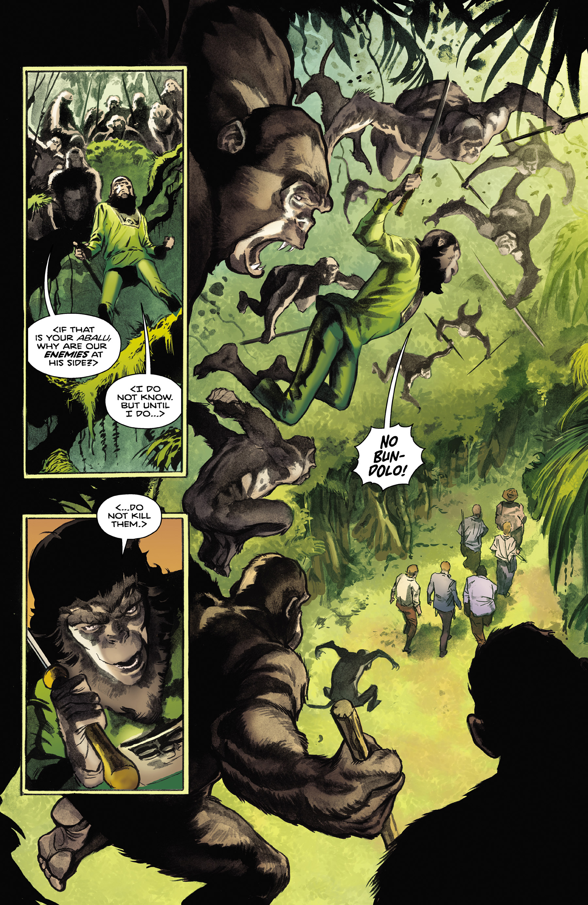Read online Tarzan On the Planet of the Apes comic -  Issue #2 - 16