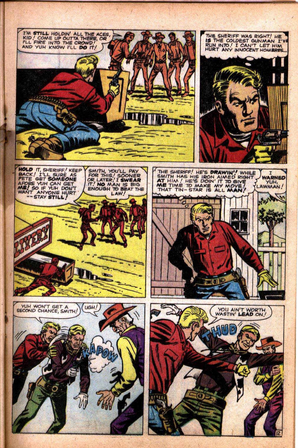 Read online Gunsmoke Western comic -  Issue #64 - 17