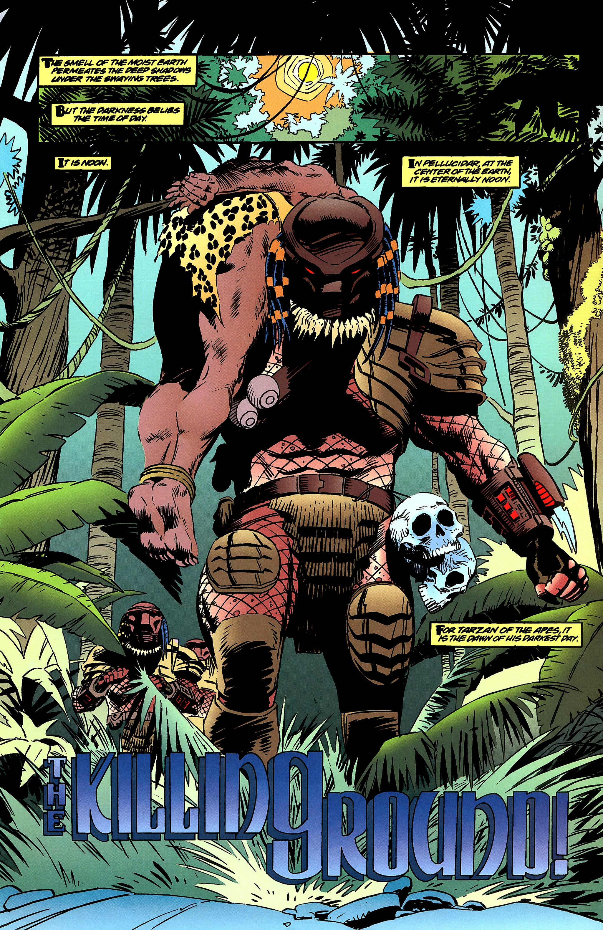 Read online Tarzan vs. Predator at the Earth's Core comic -  Issue #2 - 3