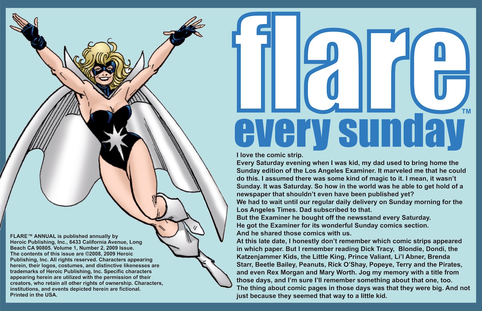 Flare (2004) issue Annual 2 - Page 2