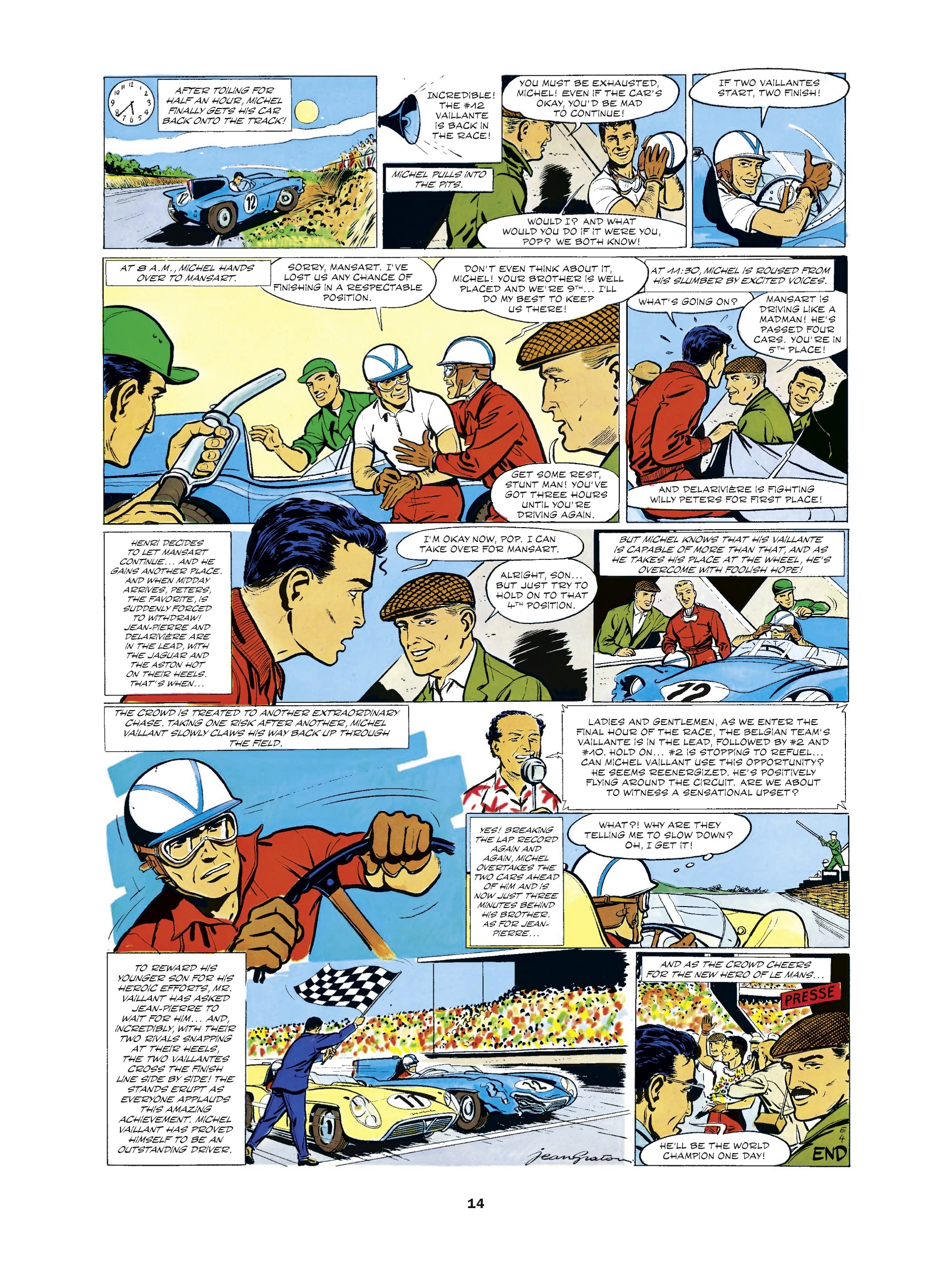 Read online Michel Vaillant Short Story Classics comic -  Issue # Full - 14