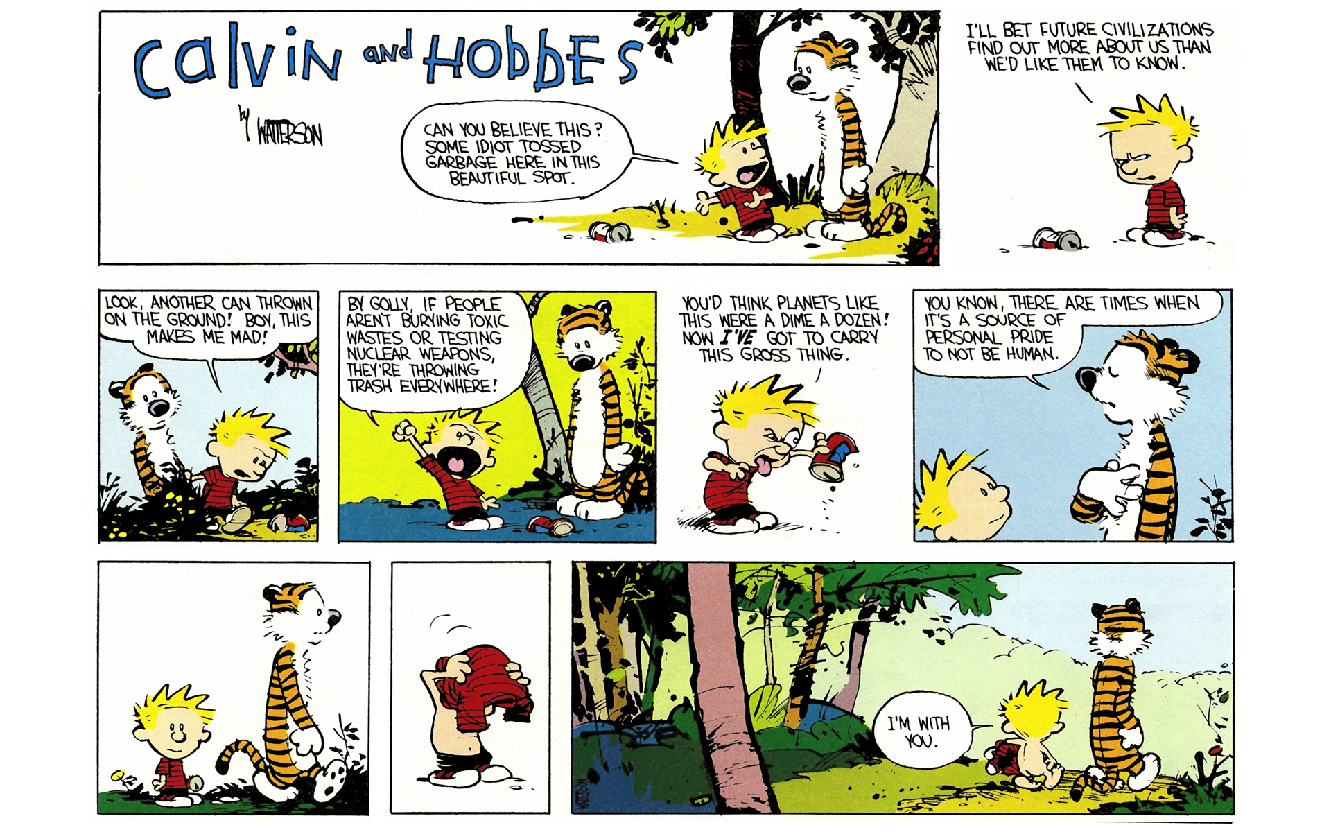 Read online Calvin and Hobbes comic - Issue #3.