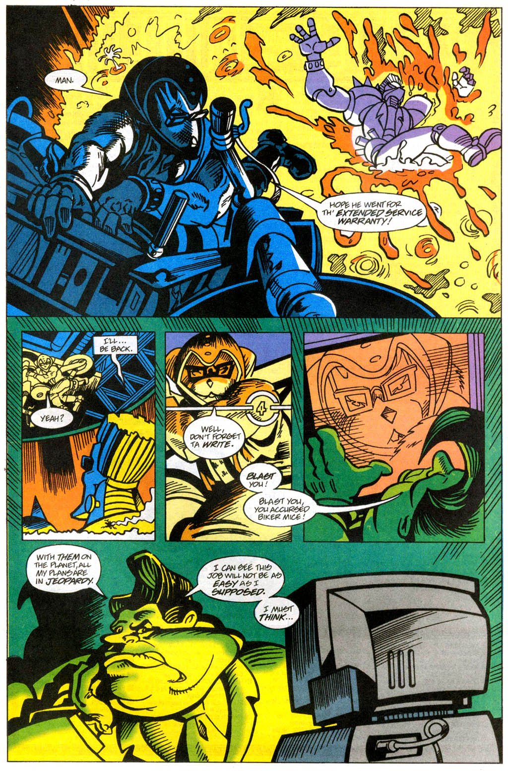 Read online Biker Mice from Mars comic -  Issue #3 - 19