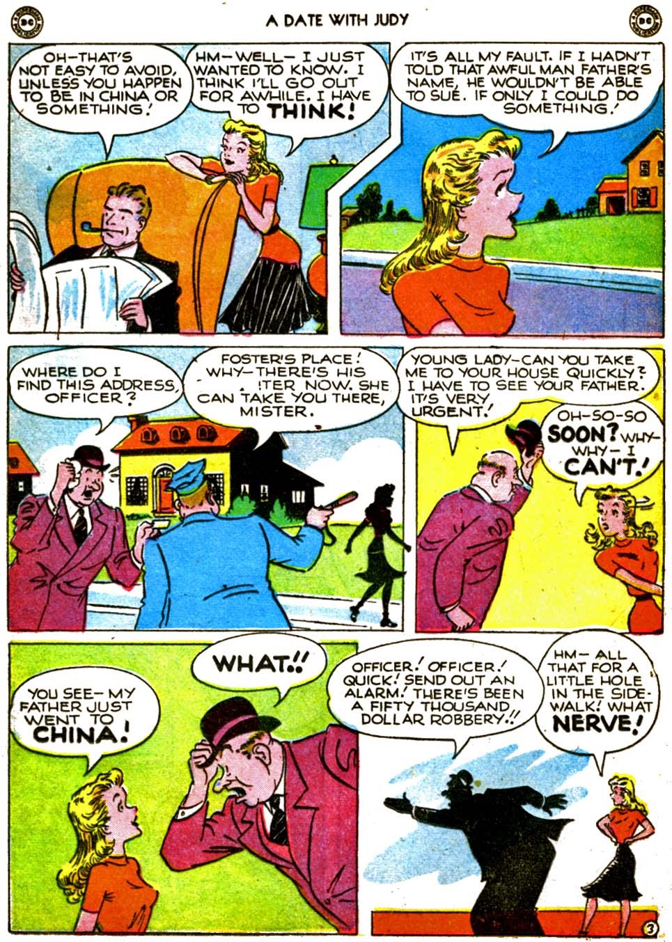 Read online A Date with Judy comic -  Issue #1 - 17