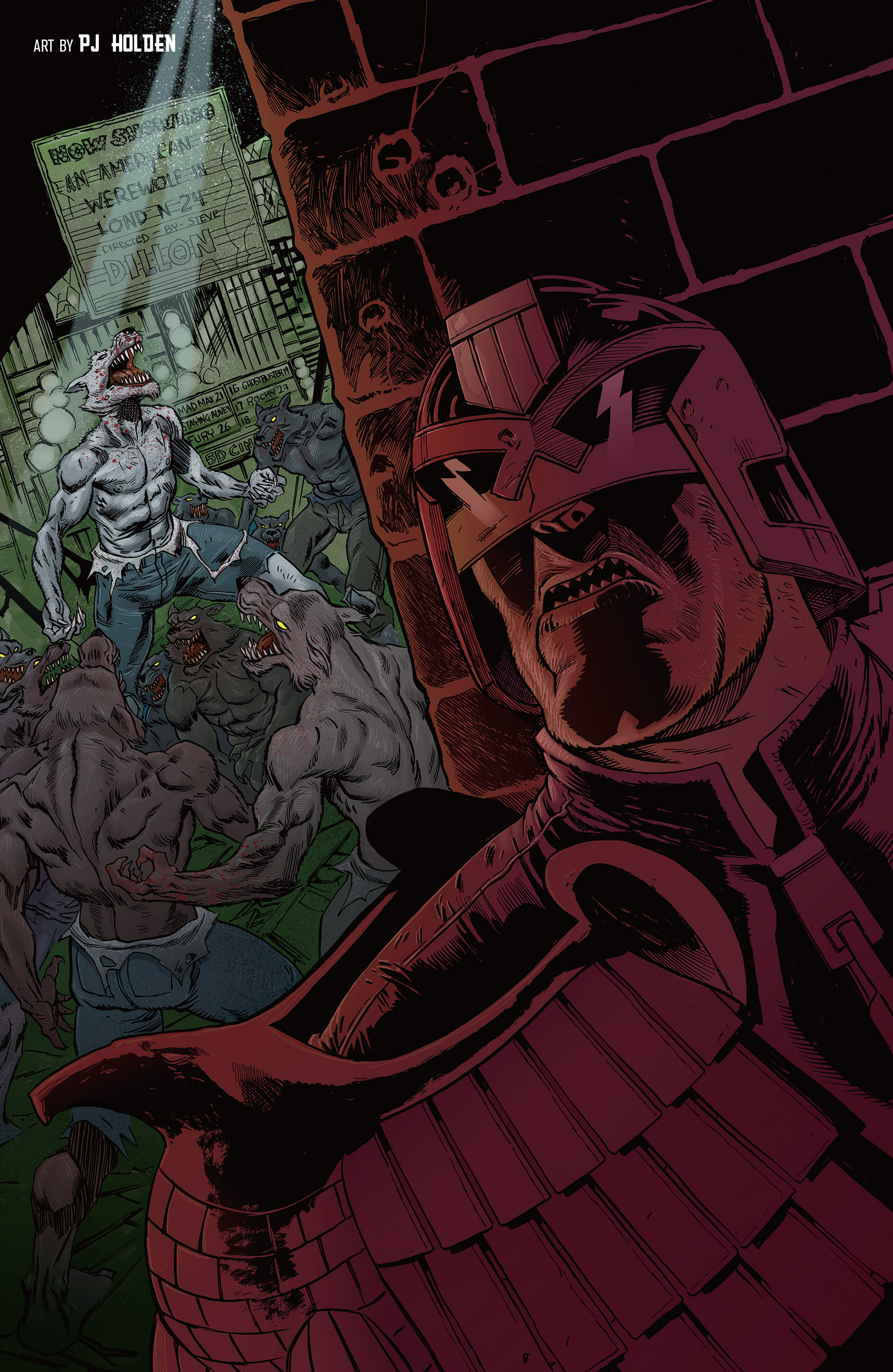 Read online Judge Dredd: Cry of the Werewolf comic -  Issue # Full - 48