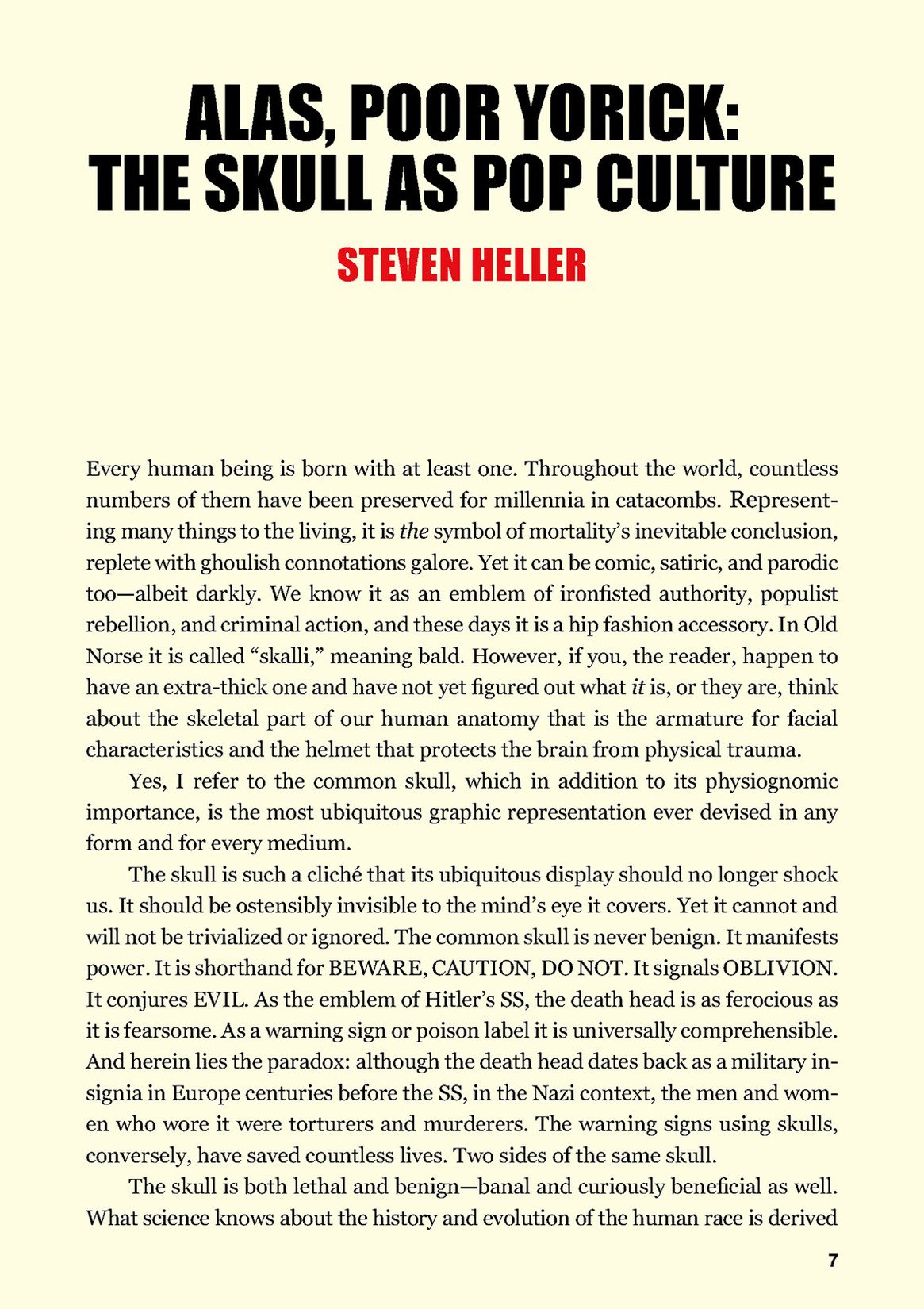Read online Popular Skullture: The Skull Motif in Pulps, Paperbacks, and Comics comic -  Issue # TPB (Part 1) - 9