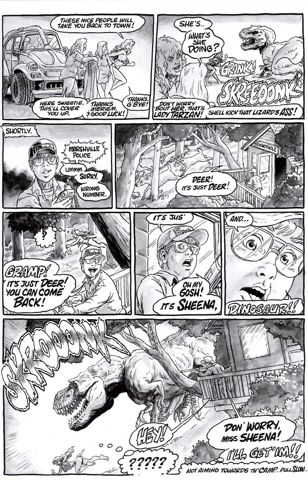 Read online Cavewoman Reloaded comic -  Issue #5 - 15