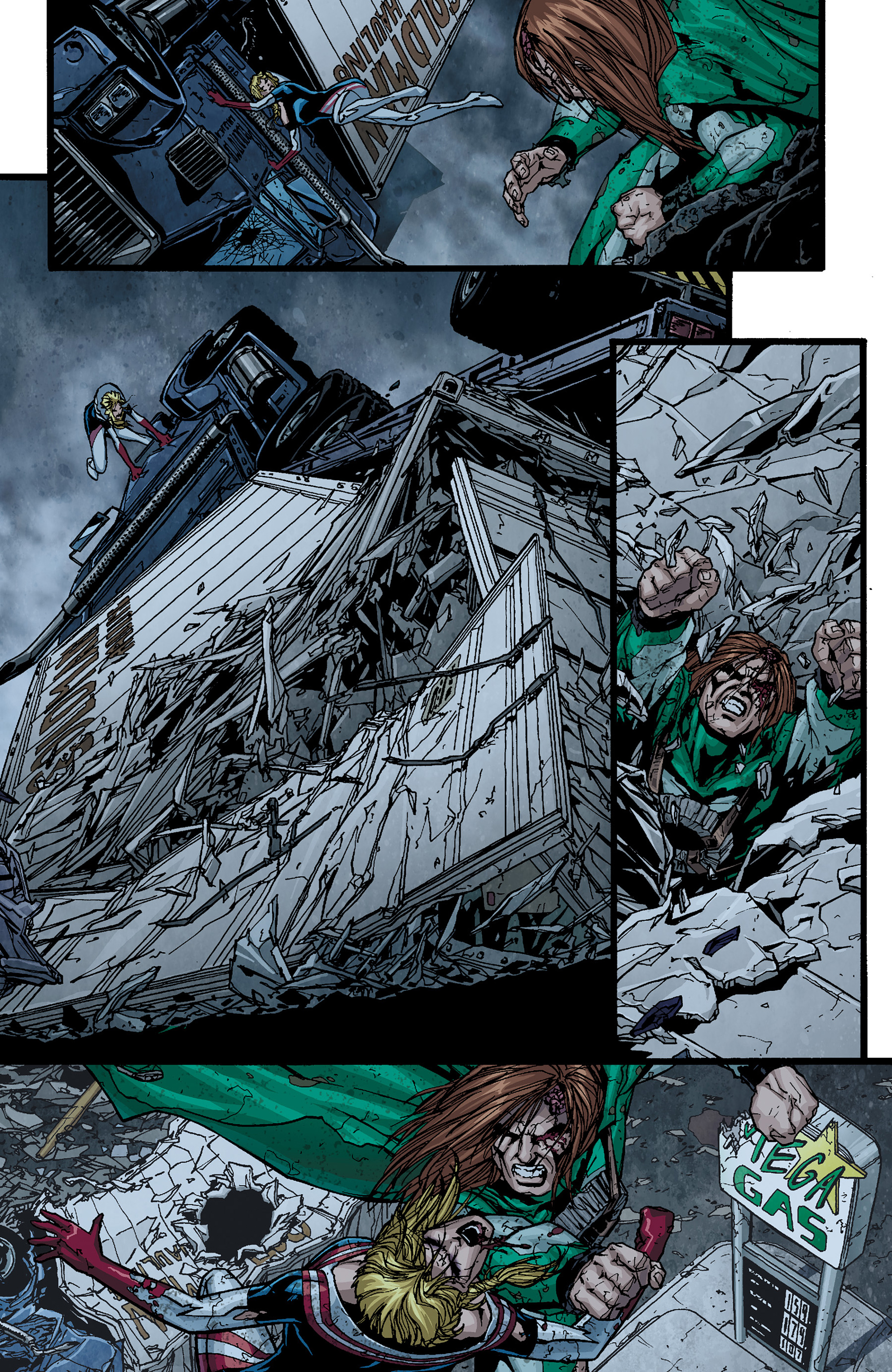 Read online Leaving Megalopolis: Surviving Megalopolis comic -  Issue #6 - 21