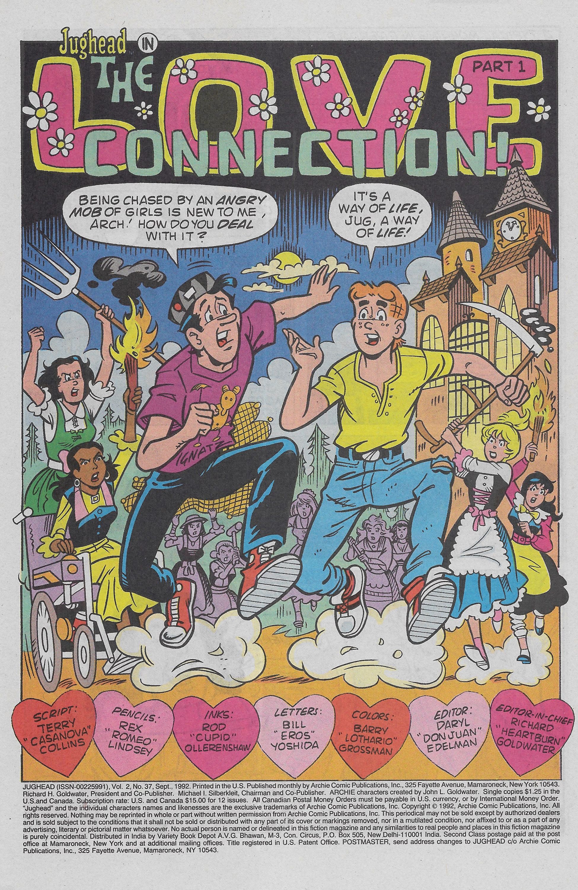 Read online Jughead (1987) comic -  Issue #37 - 3