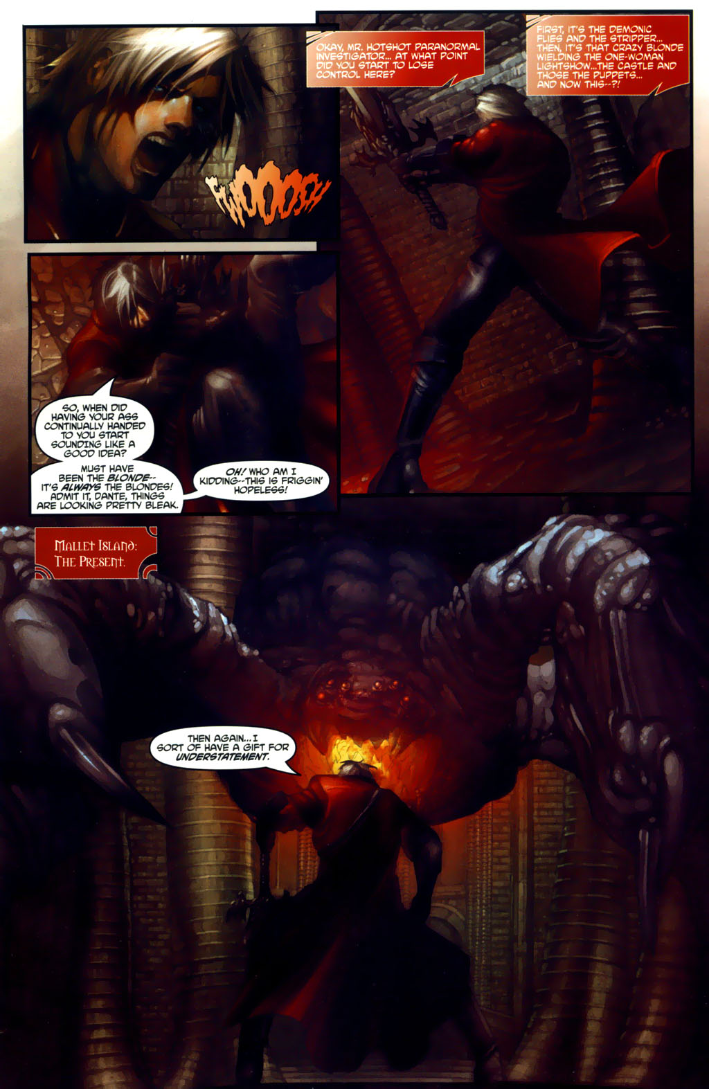 Read online Devil May Cry comic -  Issue #2 - 7