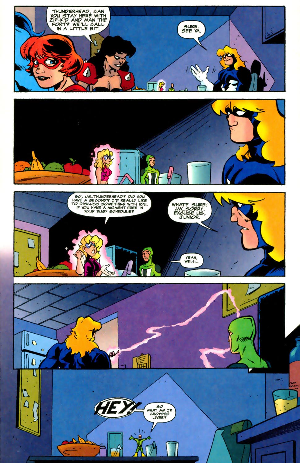 Read online Young Heroes in Love comic -  Issue #14 - 14