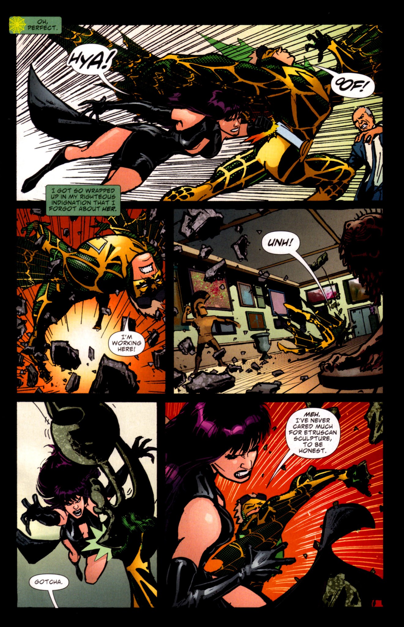 Read online The Web comic -  Issue #9 - 10