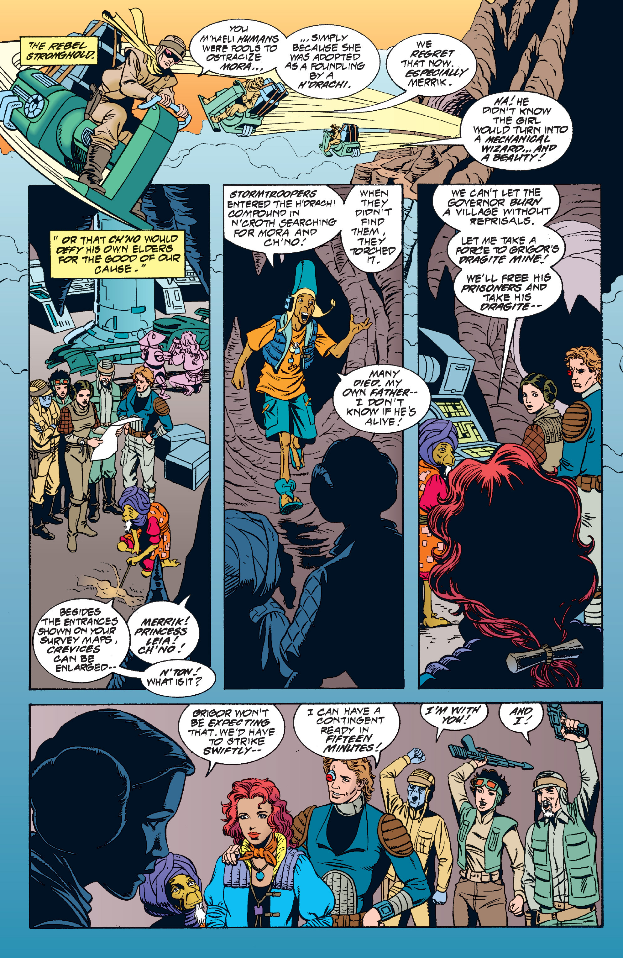 Read online Star Wars: River of Chaos comic -  Issue #3 - 8