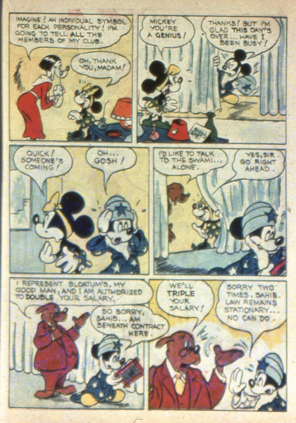 Read online Four Color Comics comic -  Issue #27 - 39
