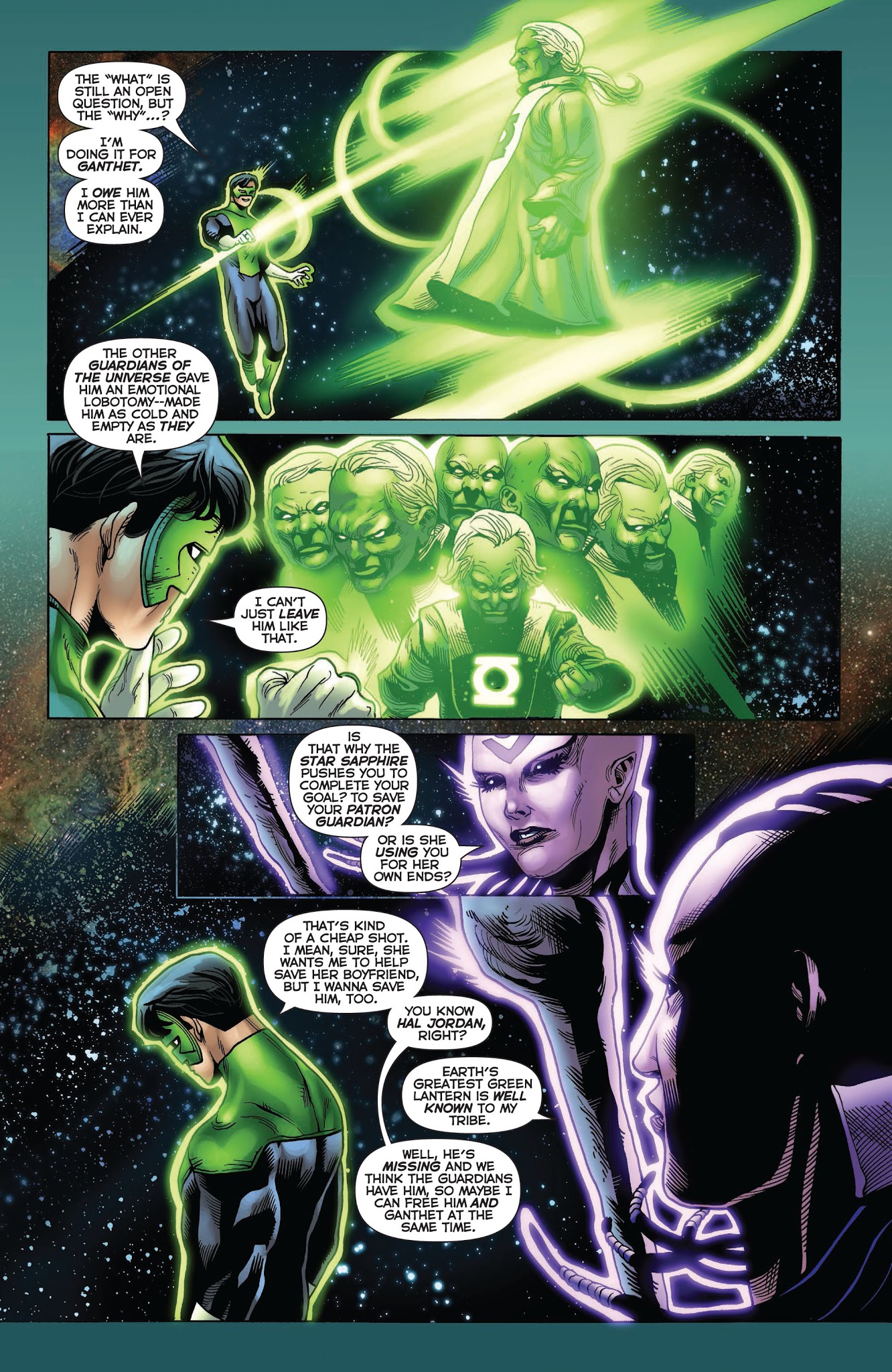 Read online Green Lantern: Rise of the Third Army comic -  Issue # TPB - 149