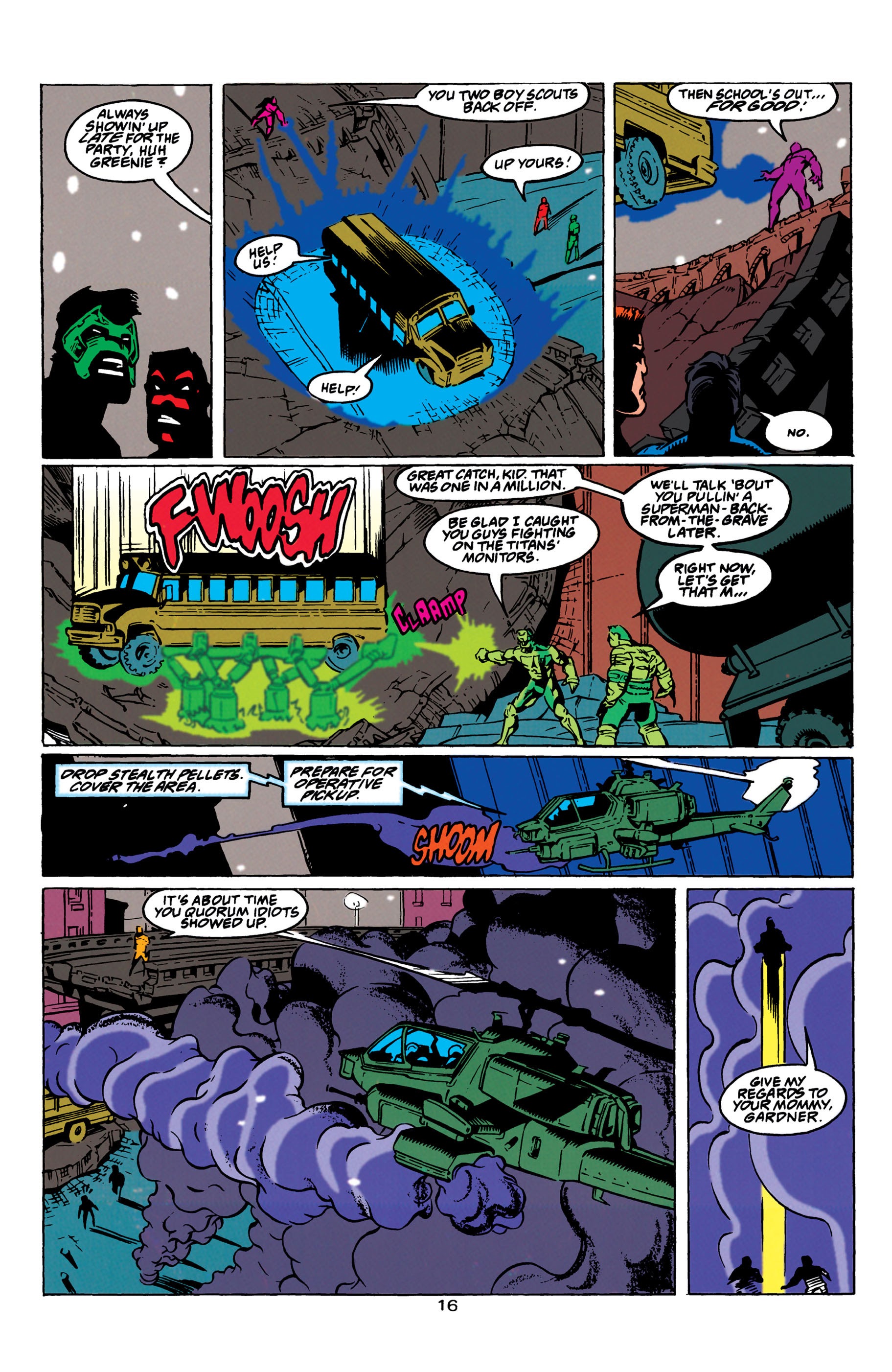 Read online Guy Gardner: Warrior comic -  Issue #28 - 16