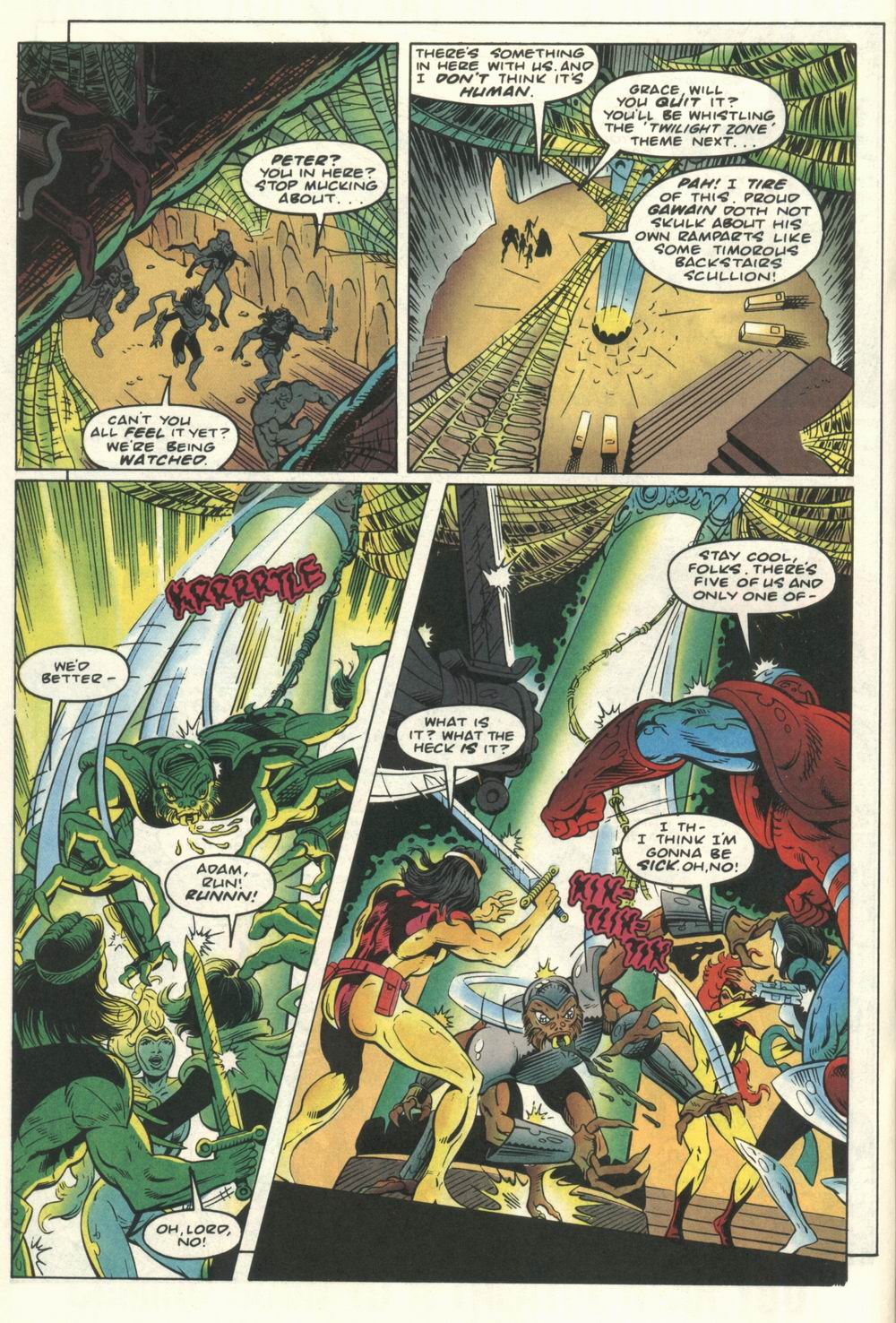 Read online Knights of Pendragon comic -  Issue #6 - 15