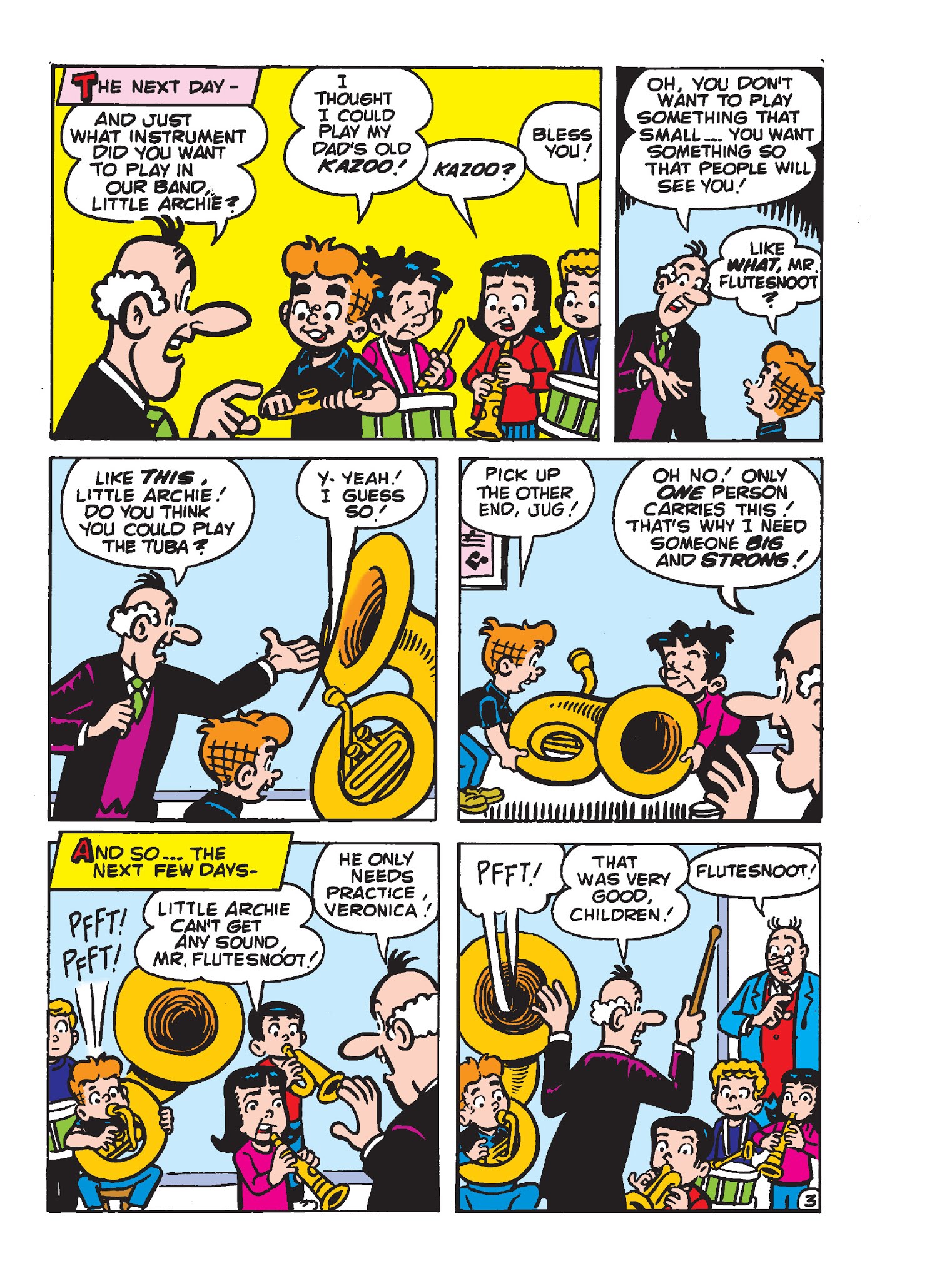 Read online Archie's Funhouse Double Digest comic -  Issue #25 - 135