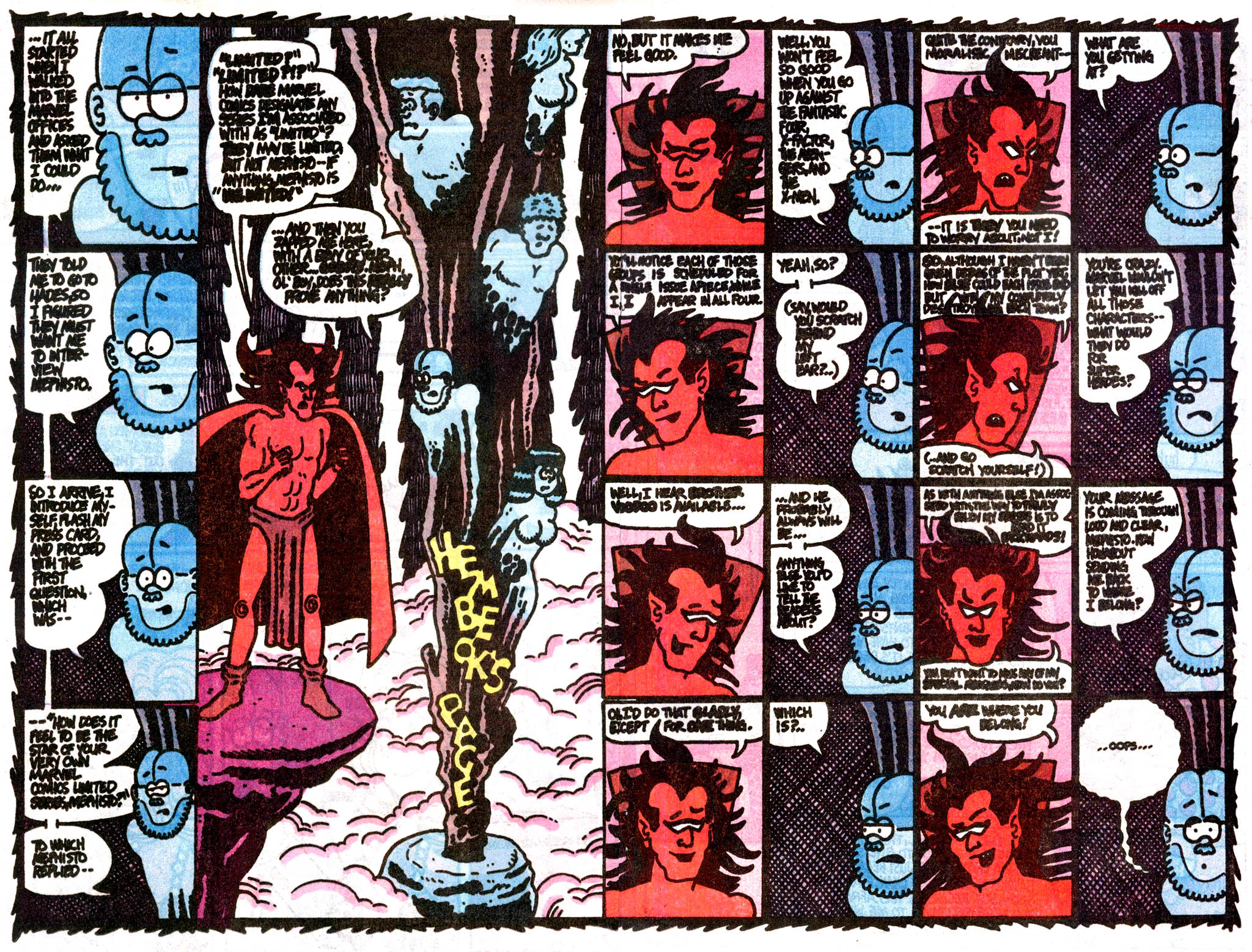 Read online Fred Hembeck Sells the Marvel Universe comic -  Issue # Full - 8