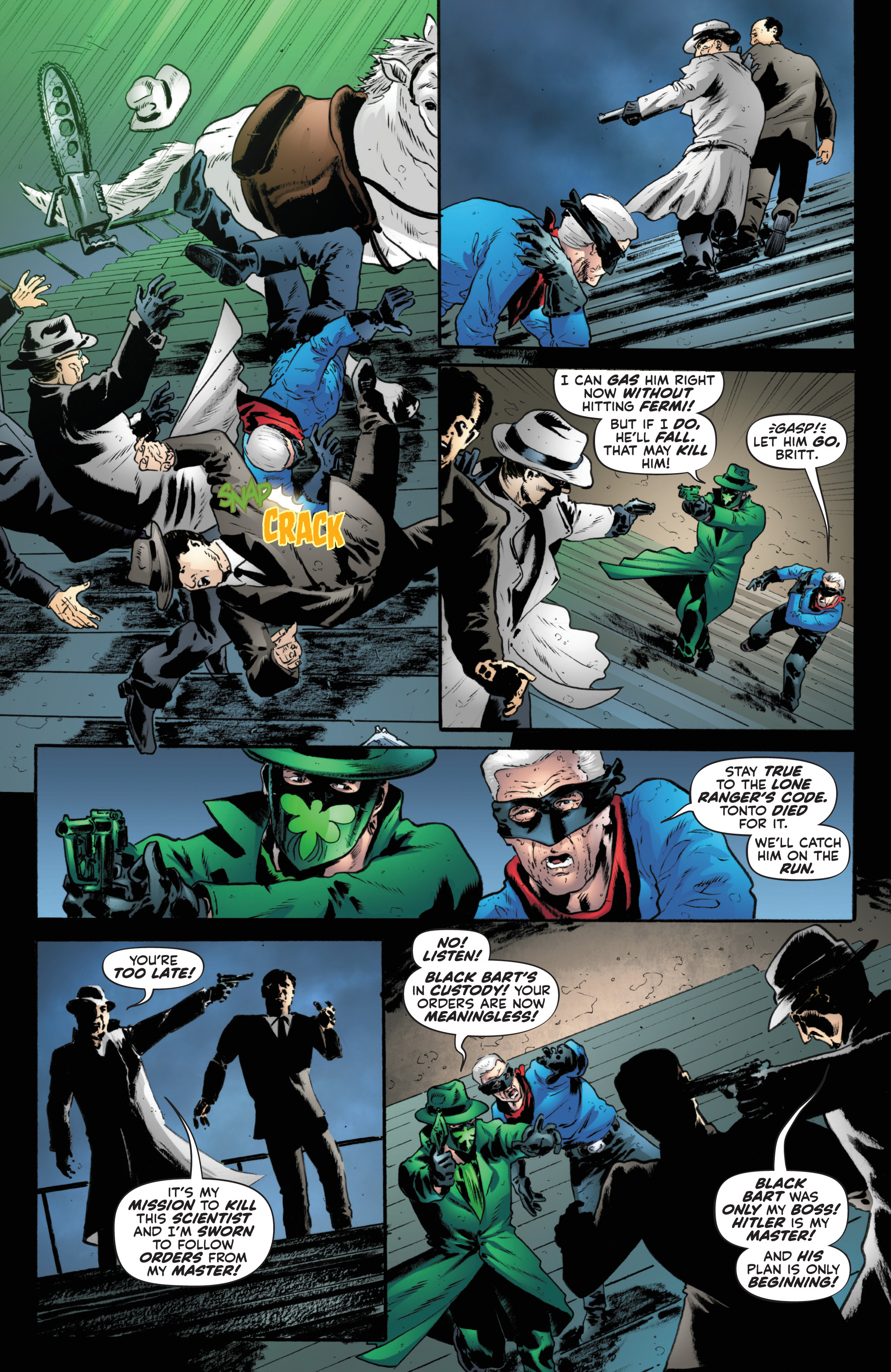 Read online The Lone Ranger/Green Hornet comic -  Issue #5 - 19