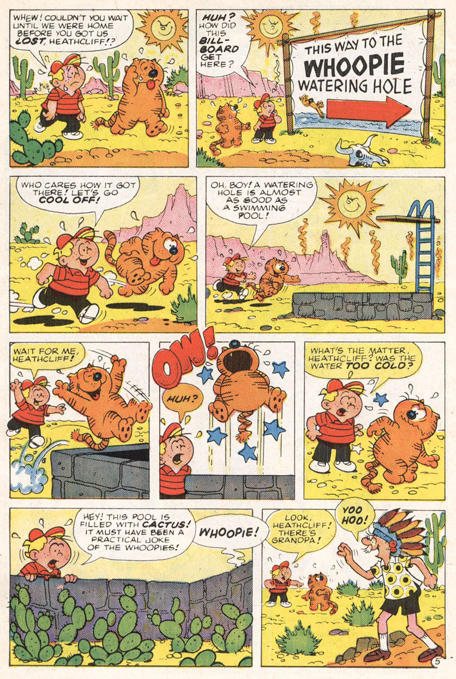 Read online Heathcliff comic -  Issue #14 - 8