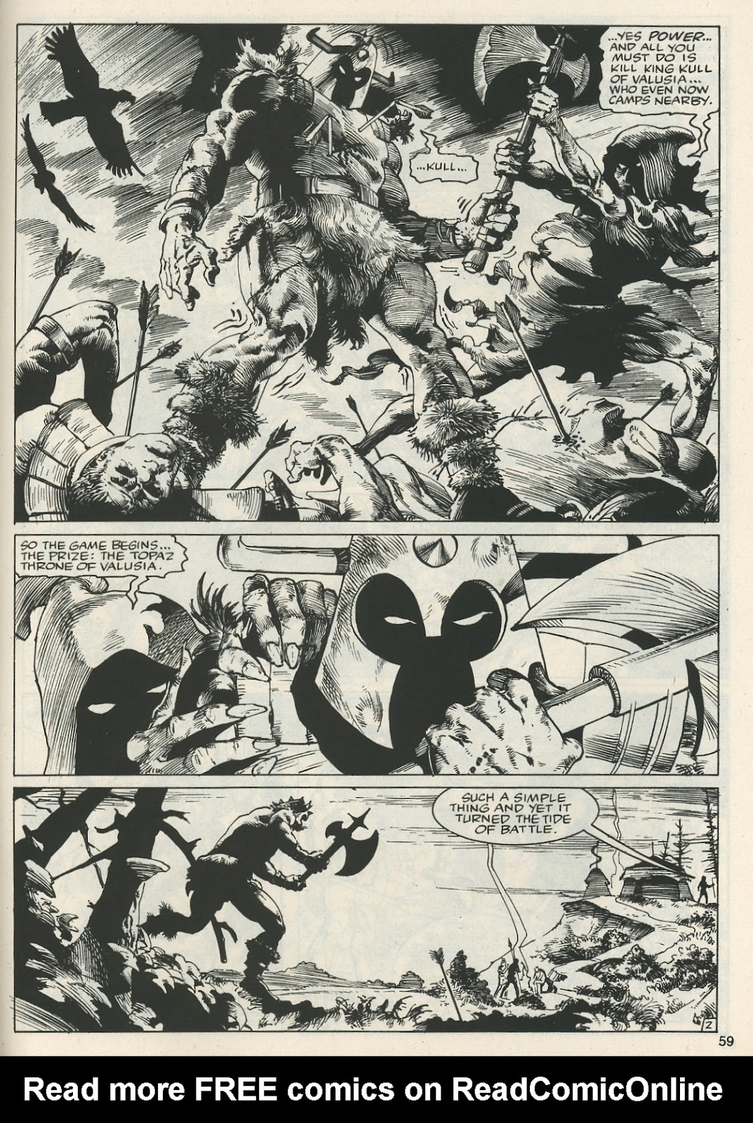 The Savage Sword Of Conan issue 119 - Page 58