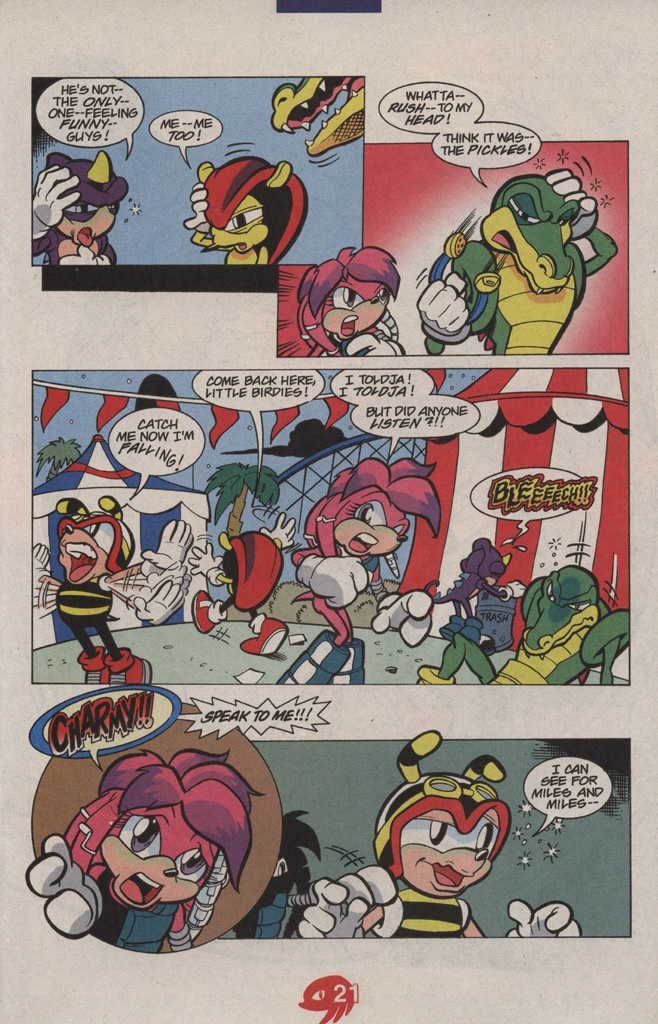 Read online Knuckles the Echidna comic -  Issue #13 - 29
