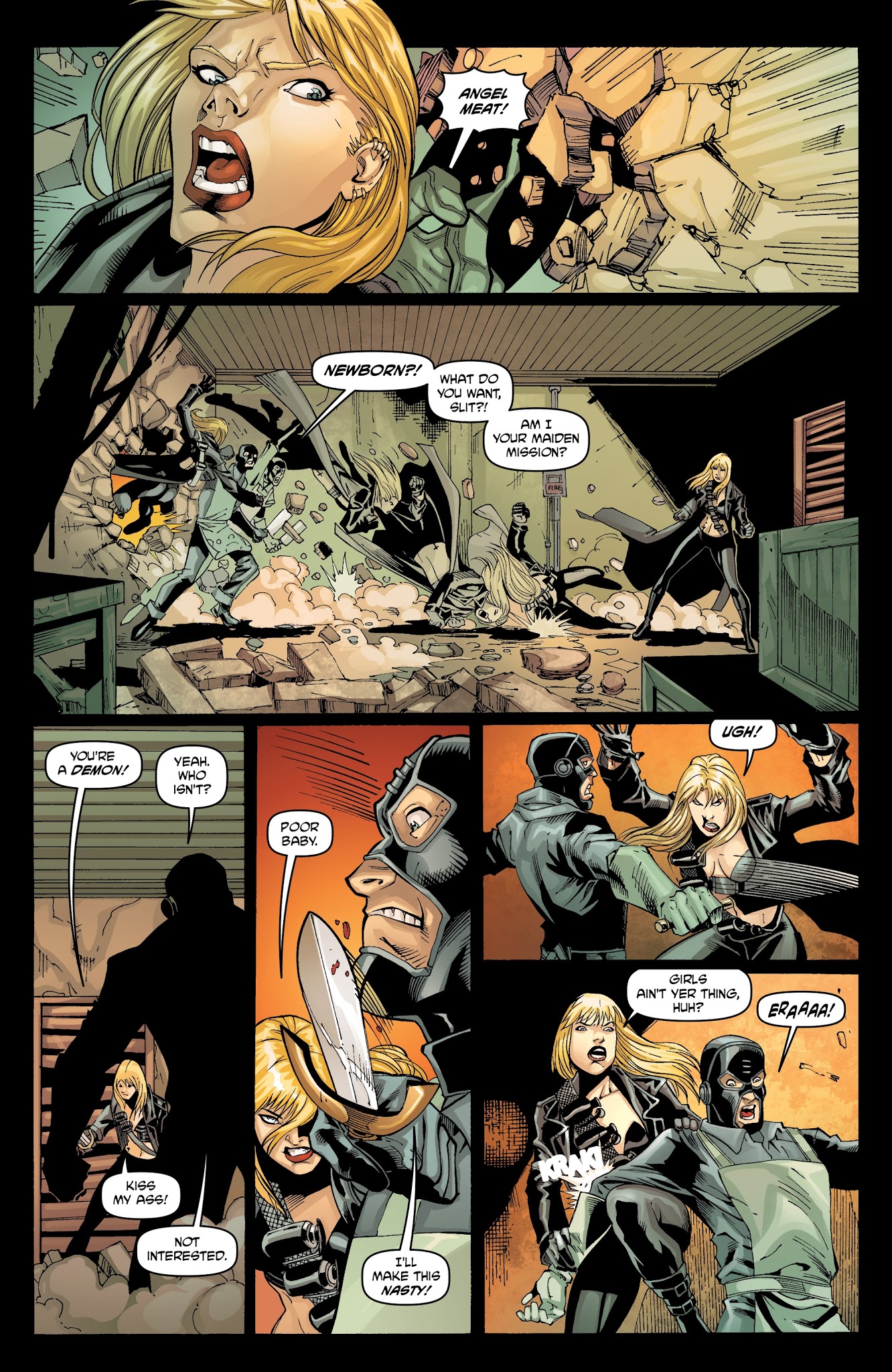 Read online UnHoly comic -  Issue #5 - 27