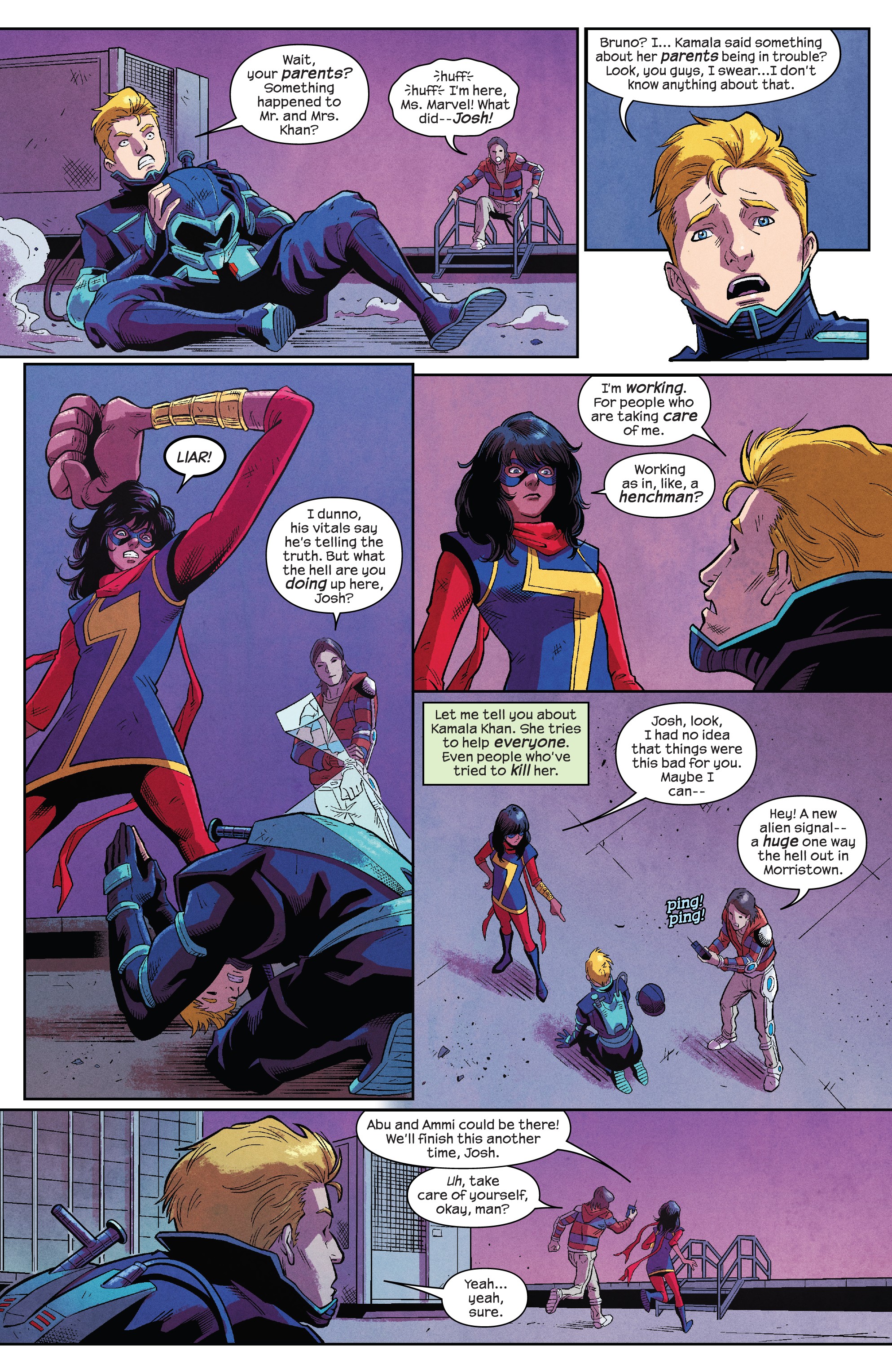 Read online Magnificent Ms. Marvel comic -  Issue #2 - 14