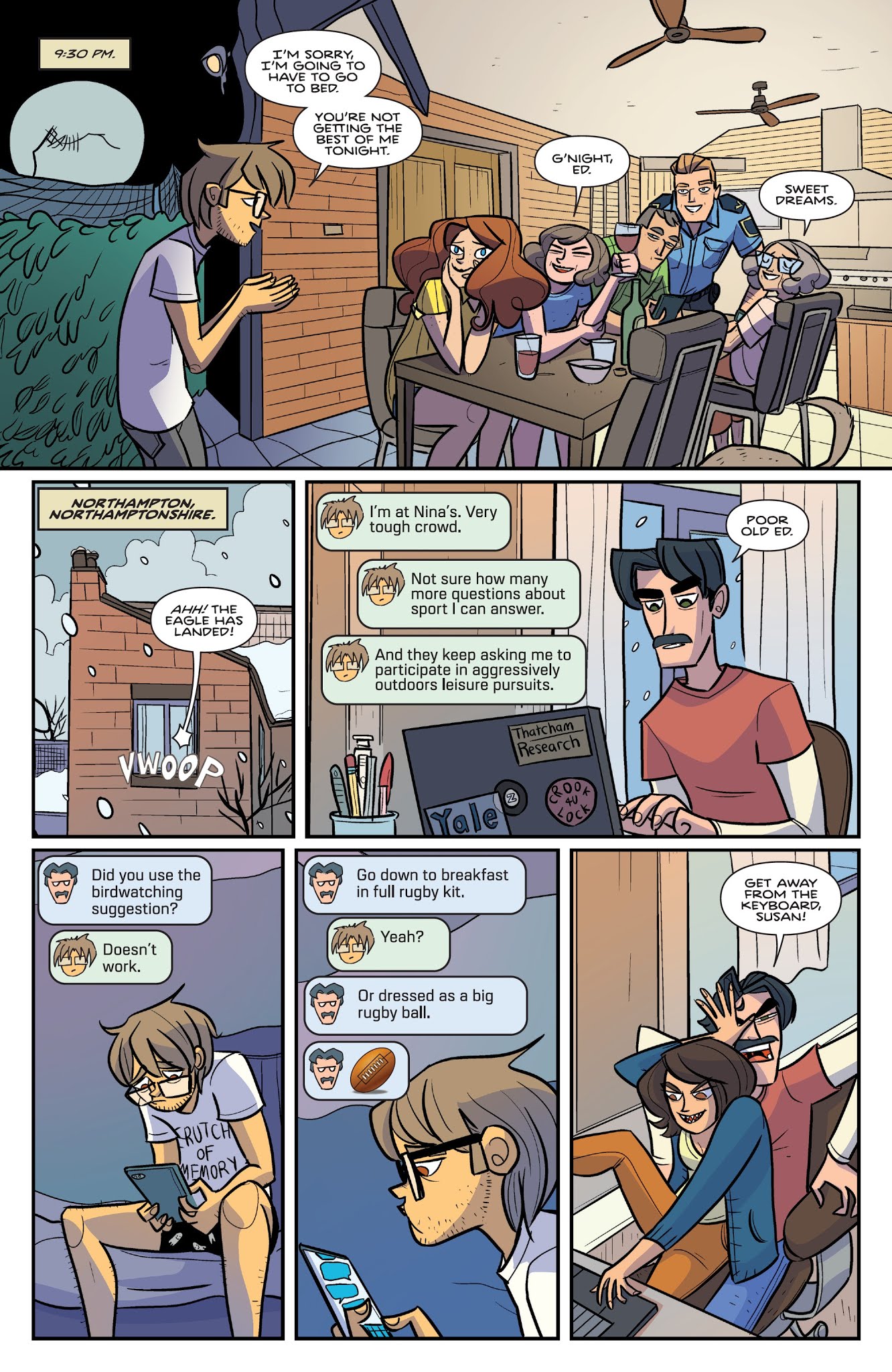 Read online Giant Days: Where Women Glow and Men Plunder comic -  Issue # Full - 15