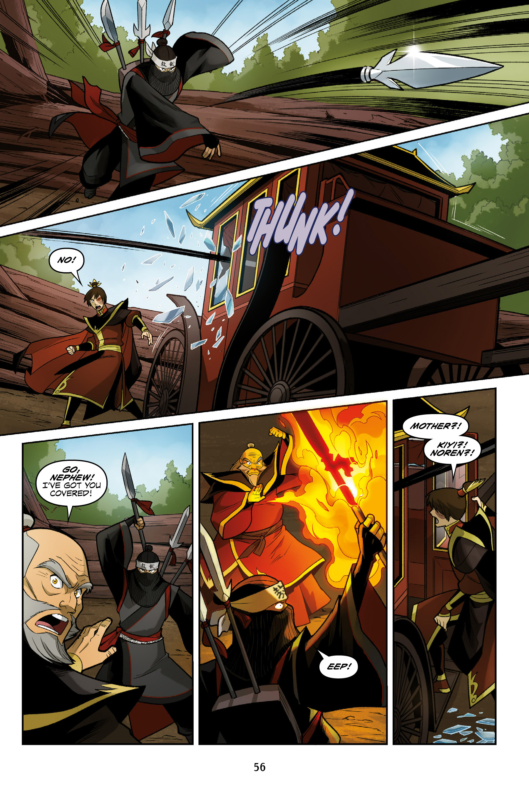 Read online Nickelodeon Avatar: The Last Airbender - Smoke and Shadow comic -  Issue # Part 1 - 56