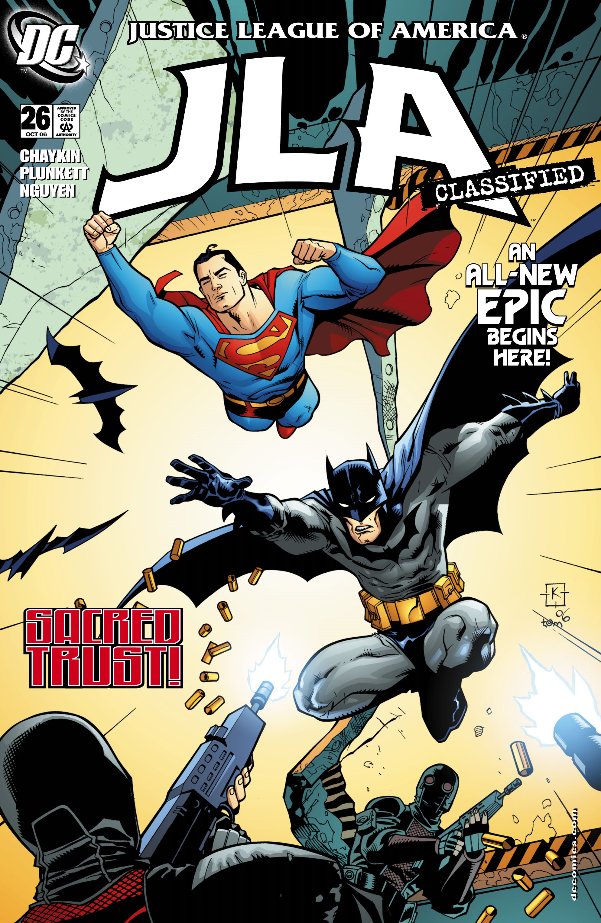Read online JLA: Classified comic -  Issue #26 - 1