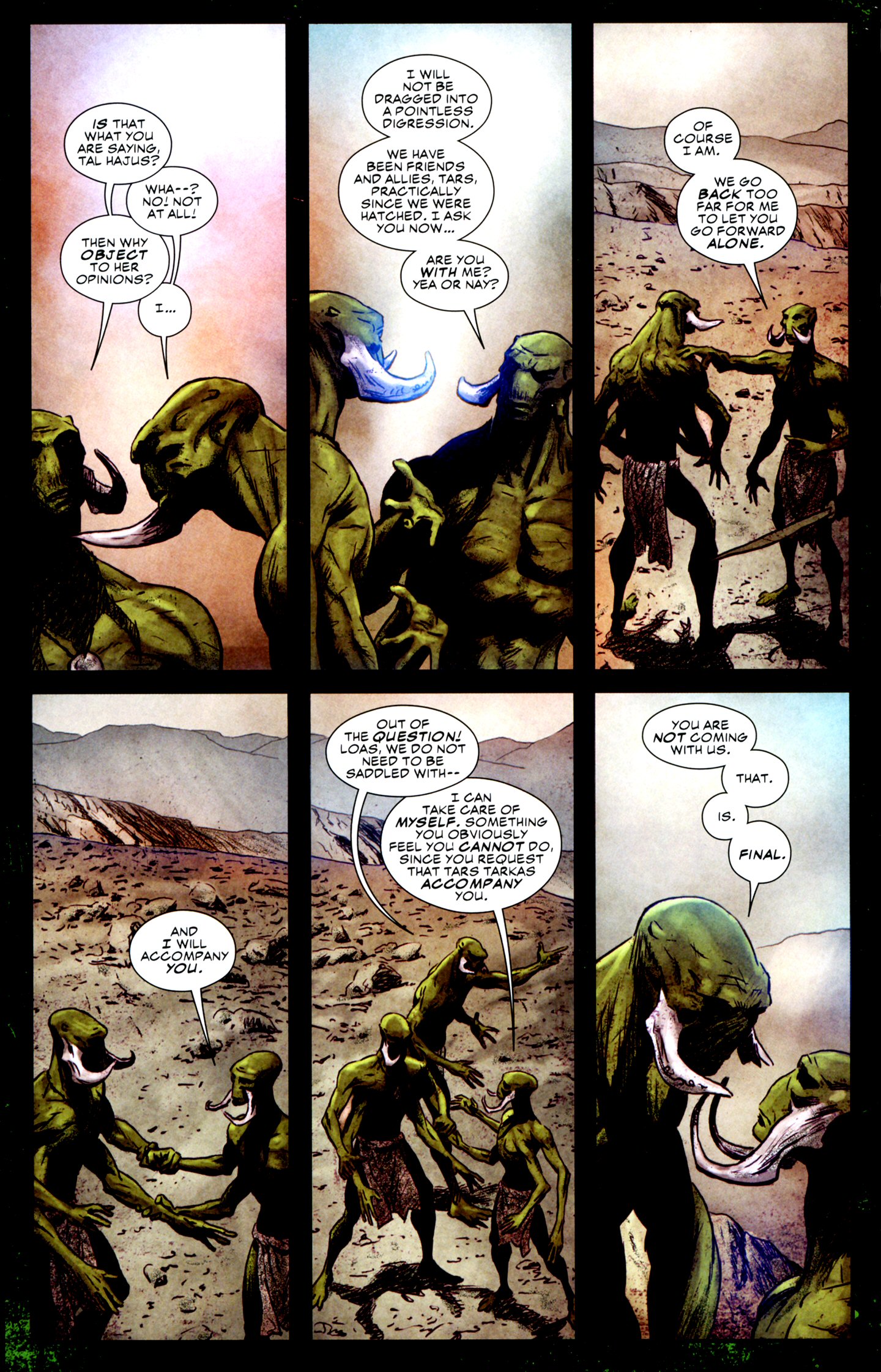 Read online John Carter: The World of Mars comic -  Issue # _TPB - 37