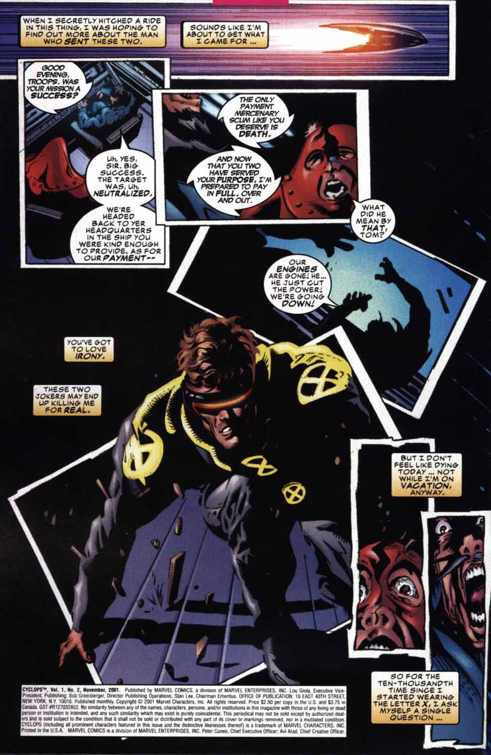 Read online Cyclops (2001) comic -  Issue #2 - 3