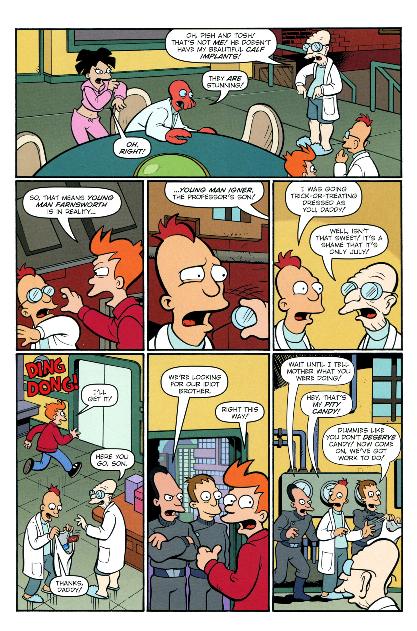 Read online Futurama Comics comic -  Issue #63 - 3