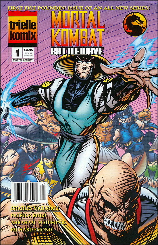 Read online Mortal Kombat: Battlewave comic -  Issue #1 - 1