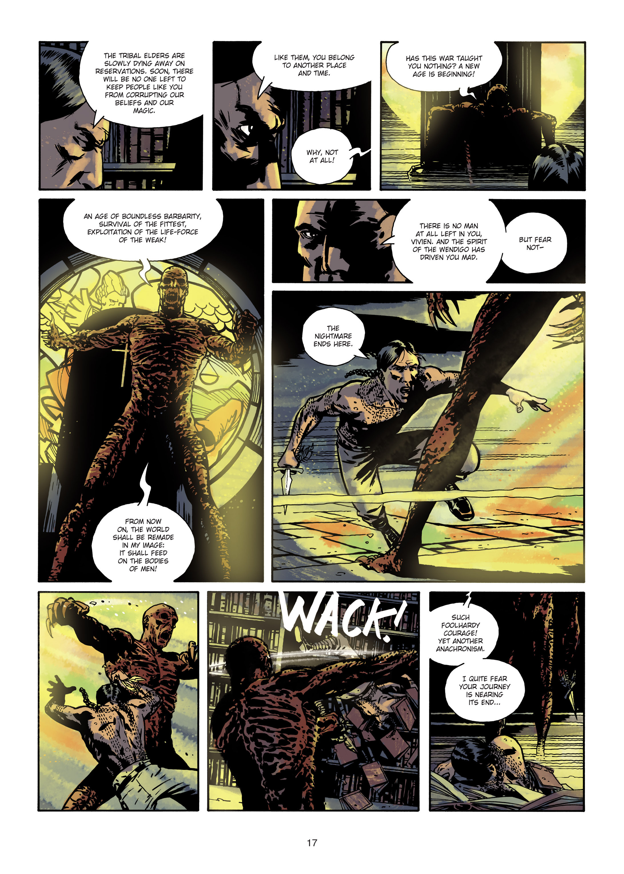Read online The Curse of the Wendigo comic -  Issue #2 - 17