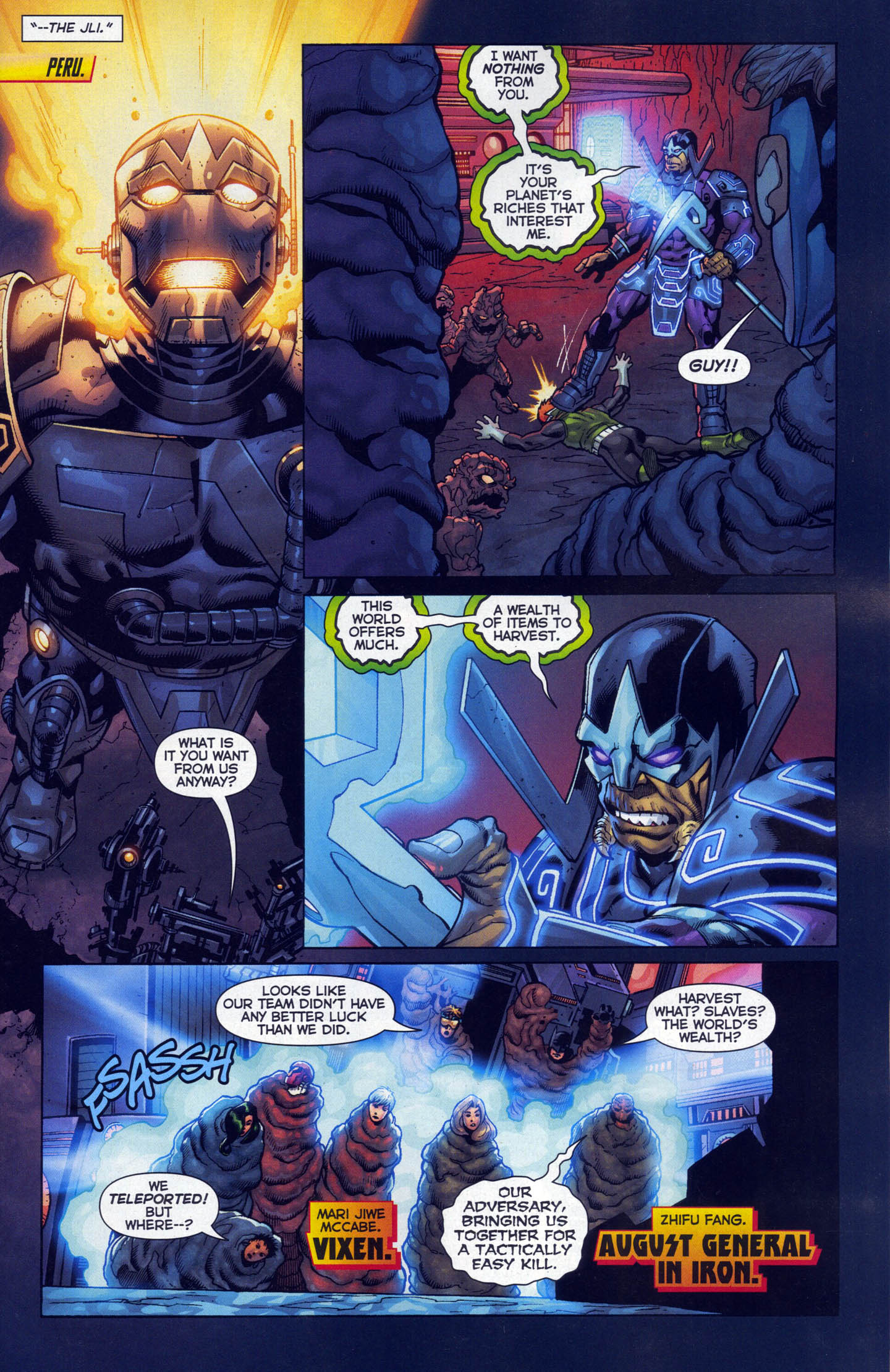 Read online Justice League International (2011) comic -  Issue #4 - 16