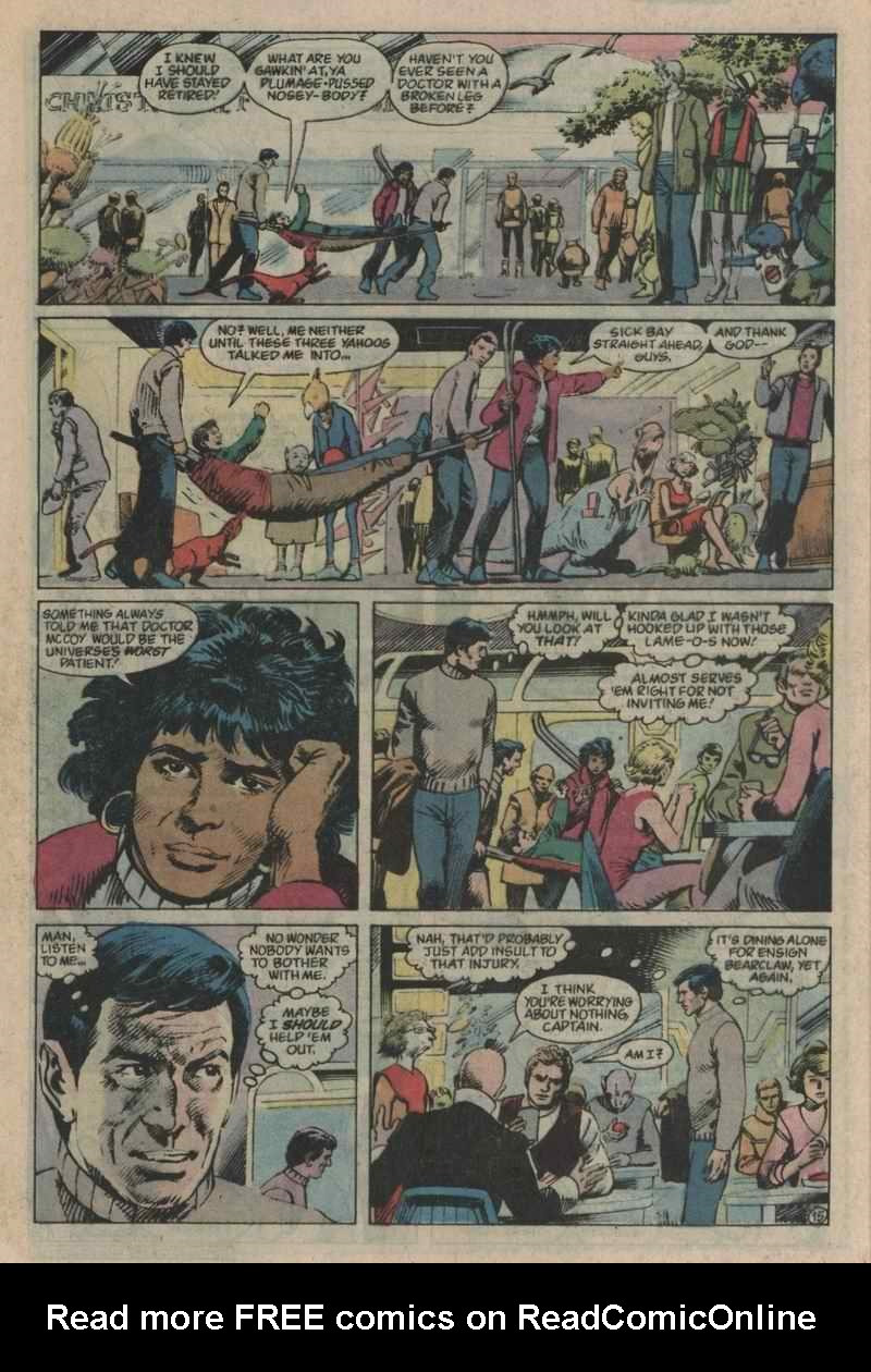Read online Star Trek (1984) comic -  Issue #46 - 16
