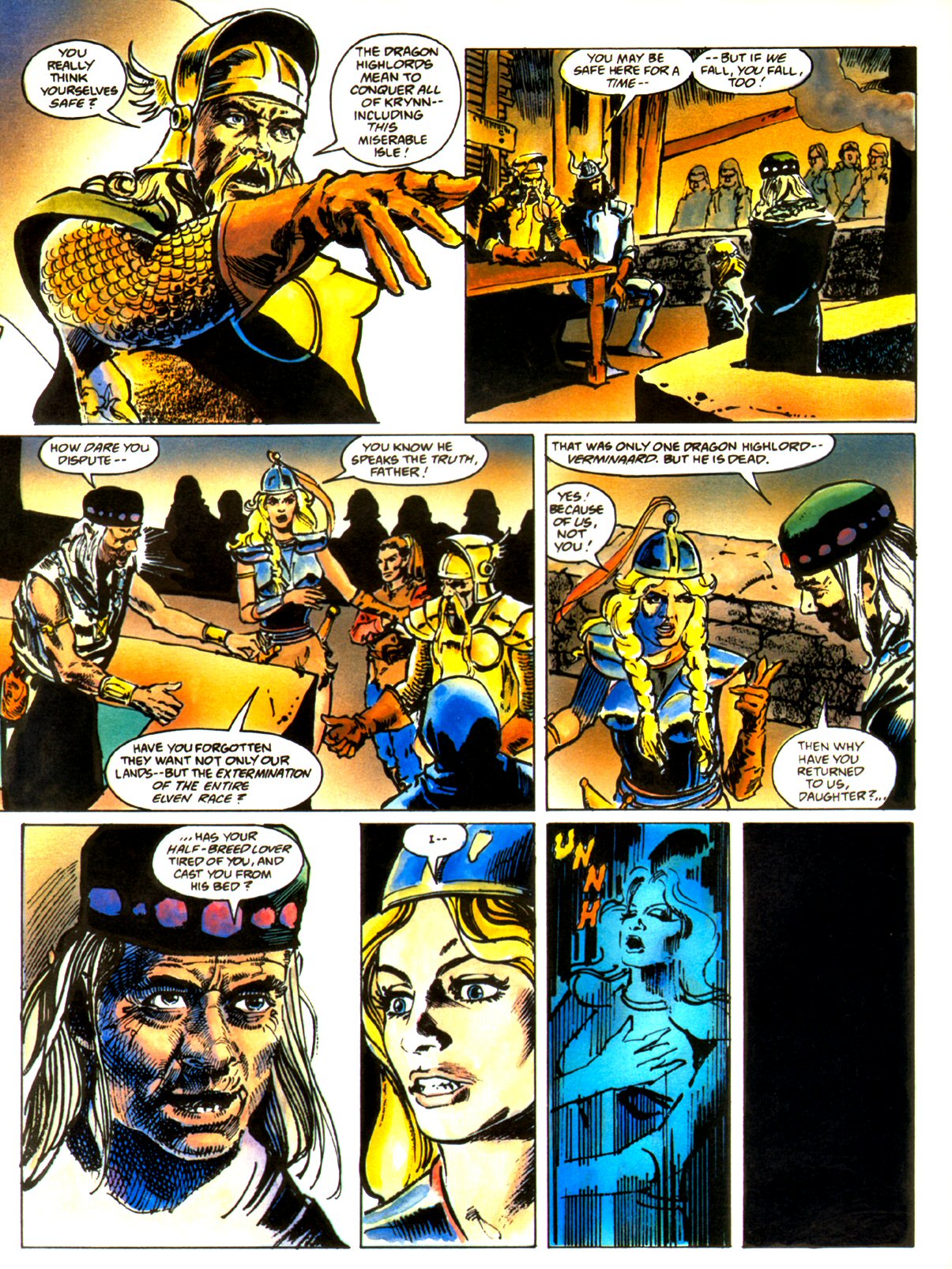 Read online Dragonlance Saga comic -  Issue #4 - 28