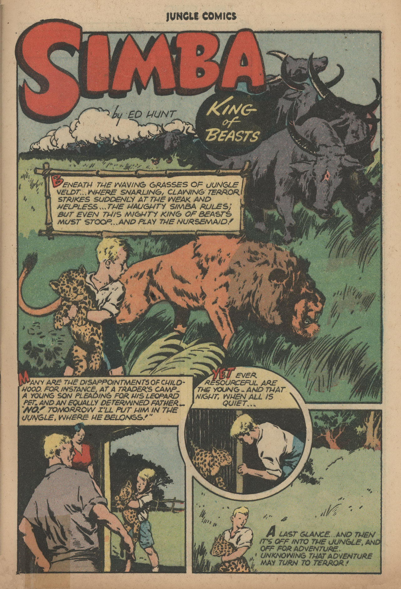 Read online Jungle Comics comic -  Issue #85 - 13