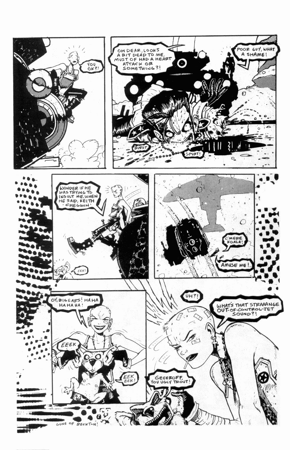 Read online Tank Girl (1991) comic -  Issue #1 - 19