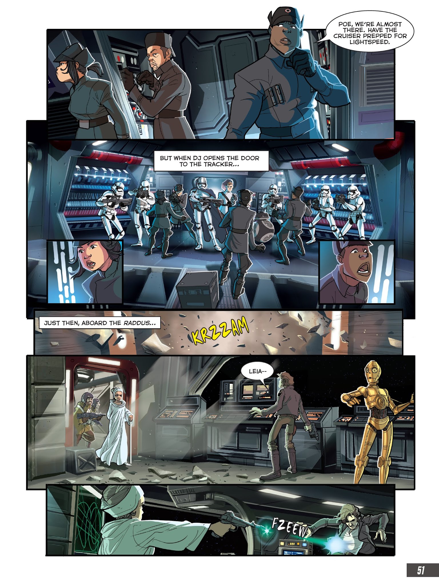 Read online Star Wars: The Last Jedi Graphic Novel Adaptation comic -  Issue # TPB - 53