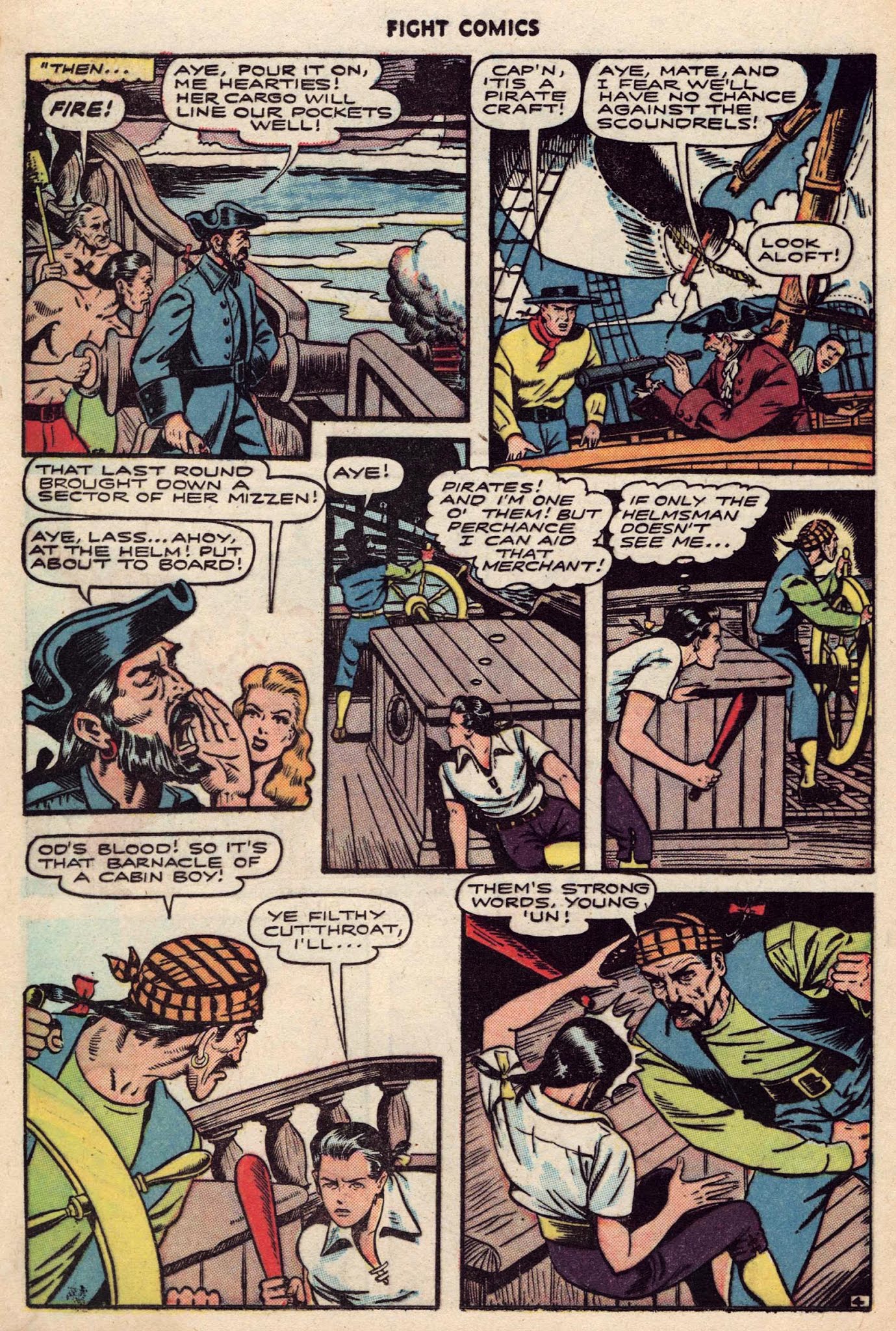 Read online Fight Comics comic -  Issue #46 - 30